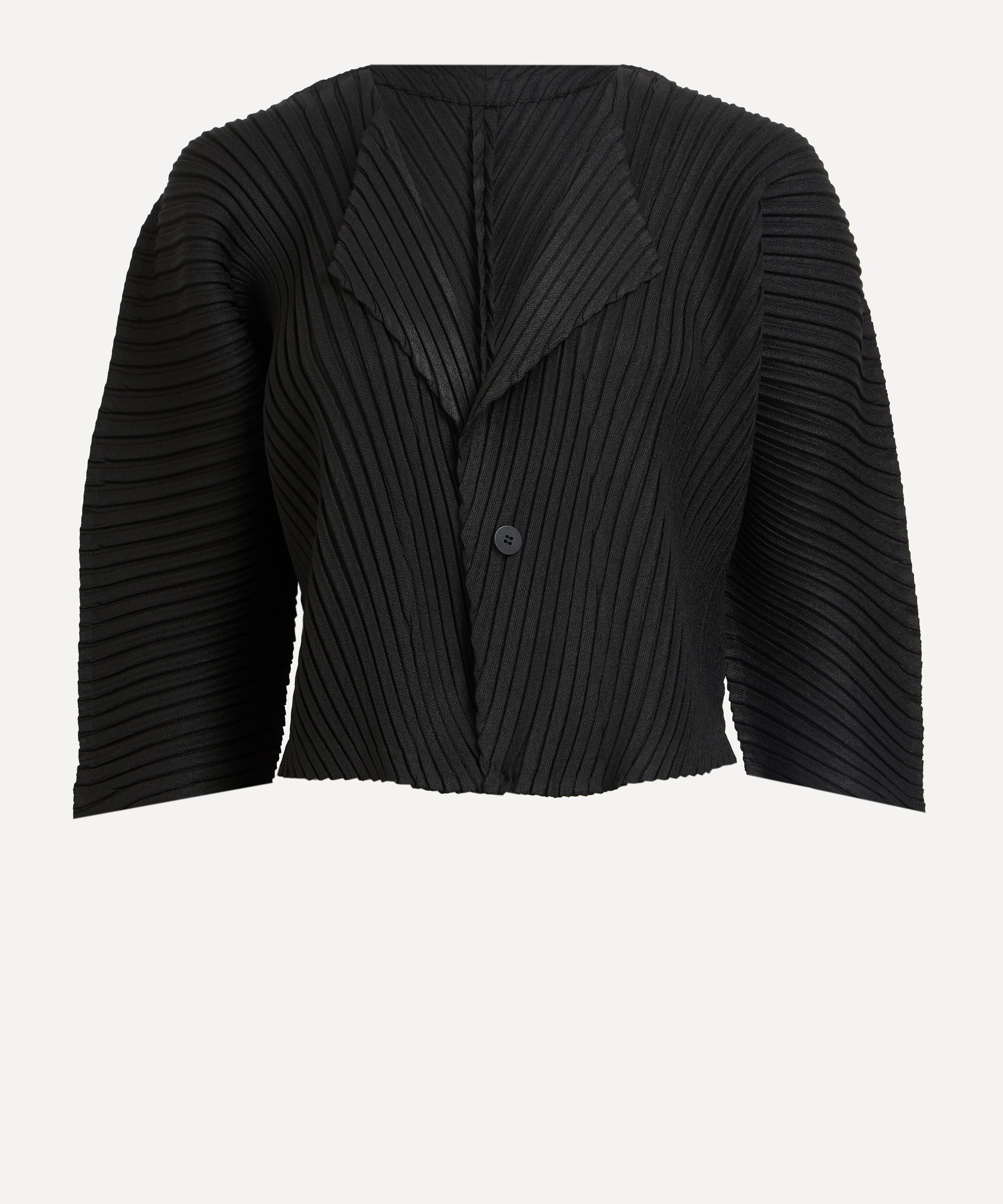 Issey Miyake - LINEN LIKE PLEATS Cardigan image number 0