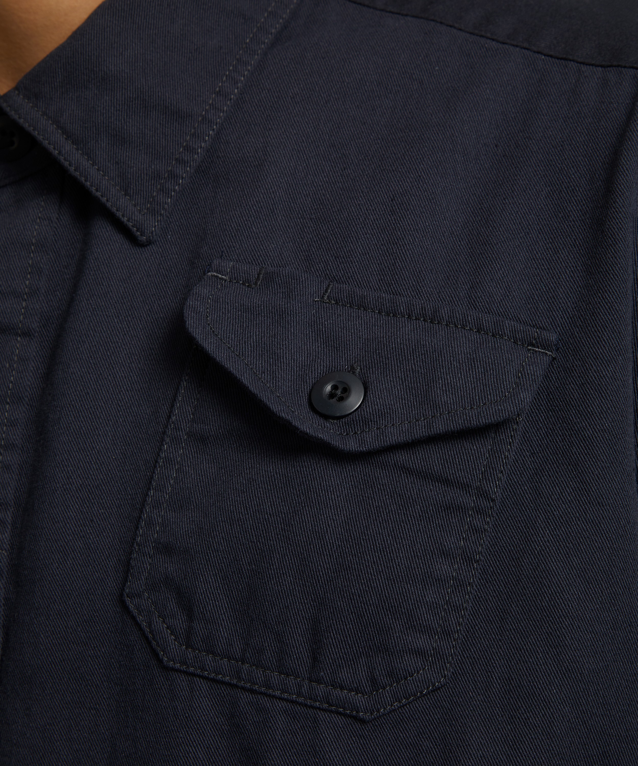 FrizmWORKS - Twill Utility Pocket Shirt Jacket image number 4