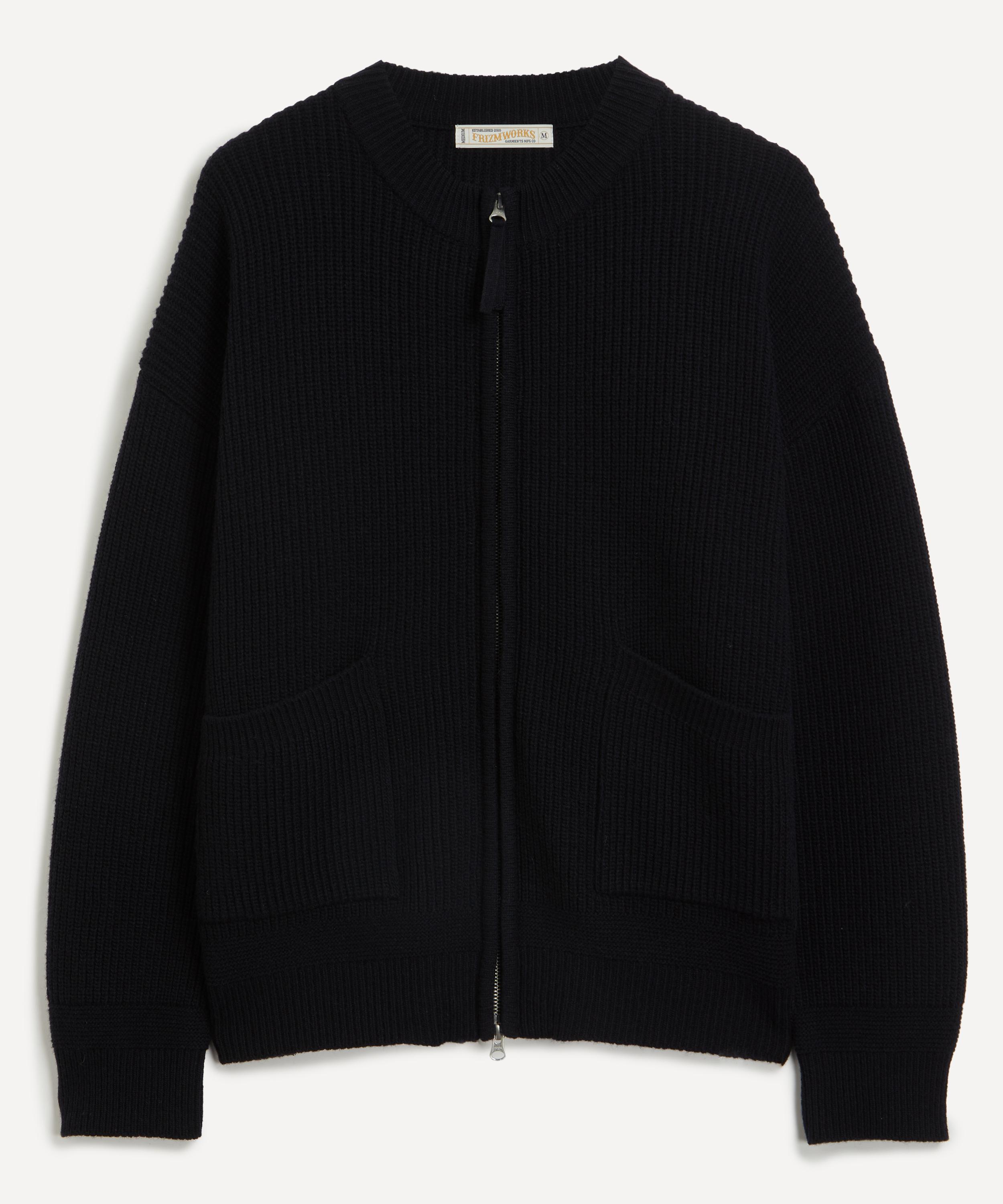 FrizmWORKS - Wool Deck Zip Up Cardigan image number 0