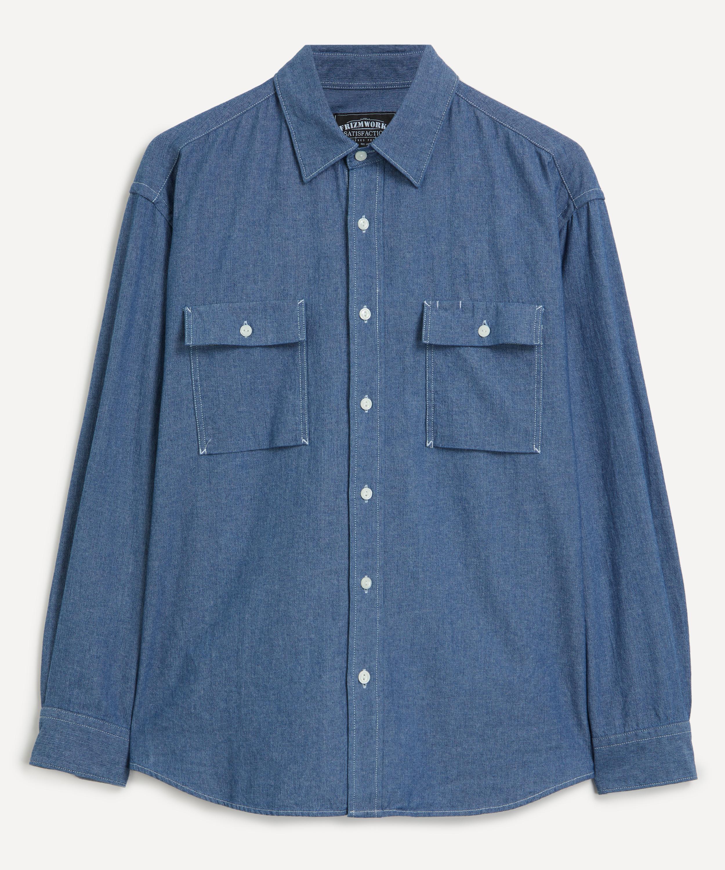 FrizmWORKS - Cigarette Pocket Chambray Shirt image number 0