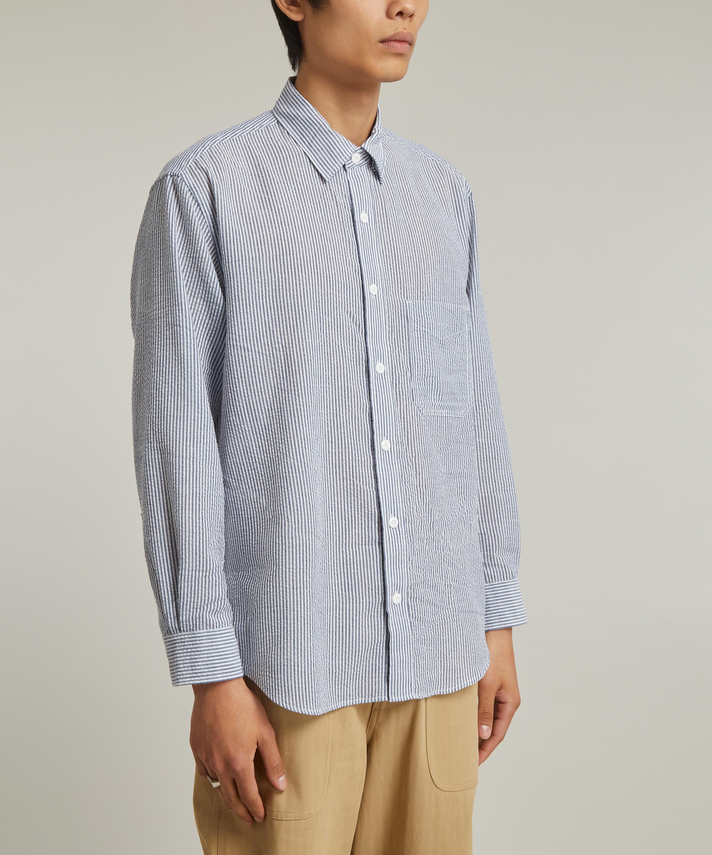 FrizmWORKS - OG Striped Seersucker Shirt image number 2