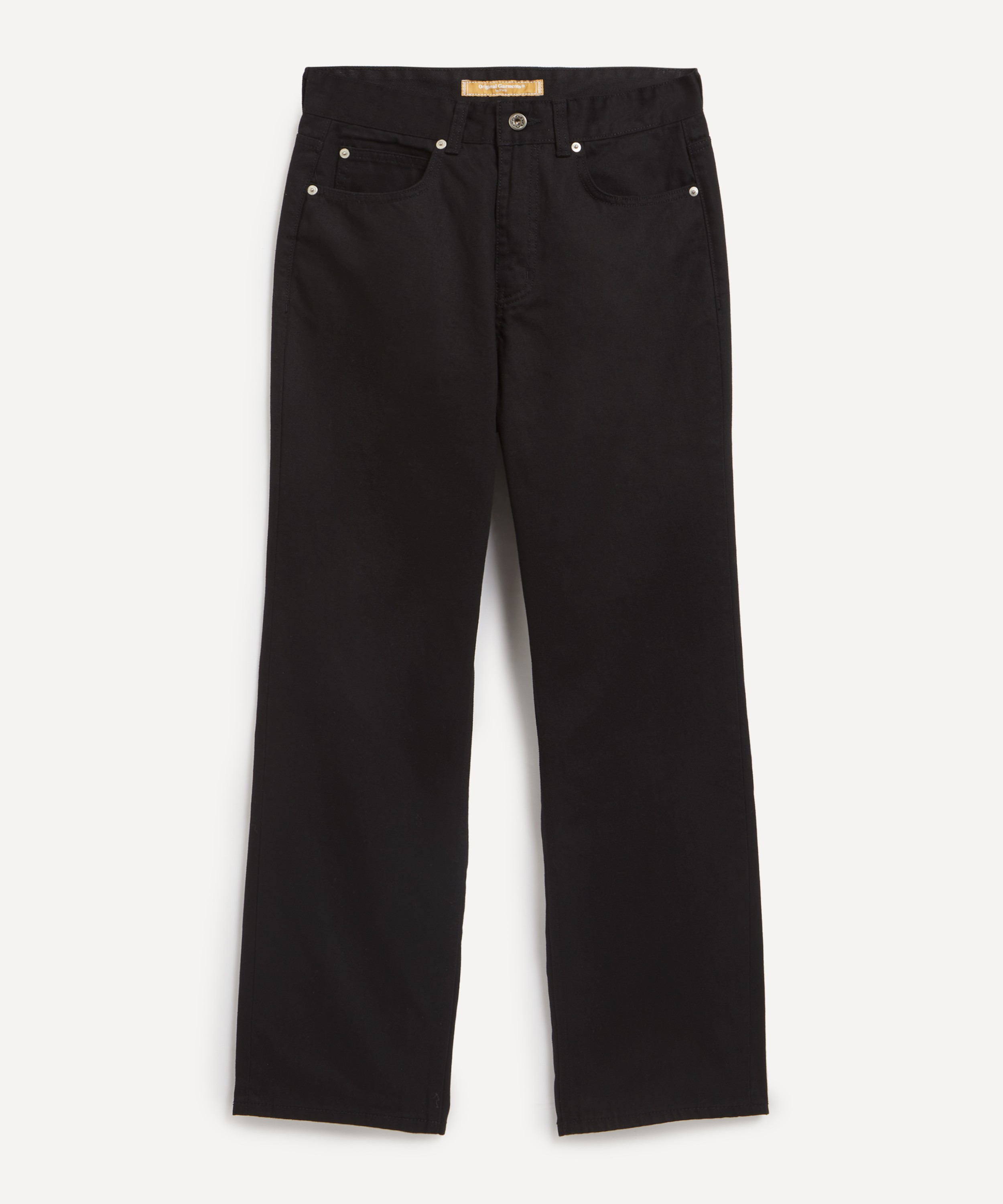 FrizmWORKS - Black OG Wide Cotton Trousers image number 0