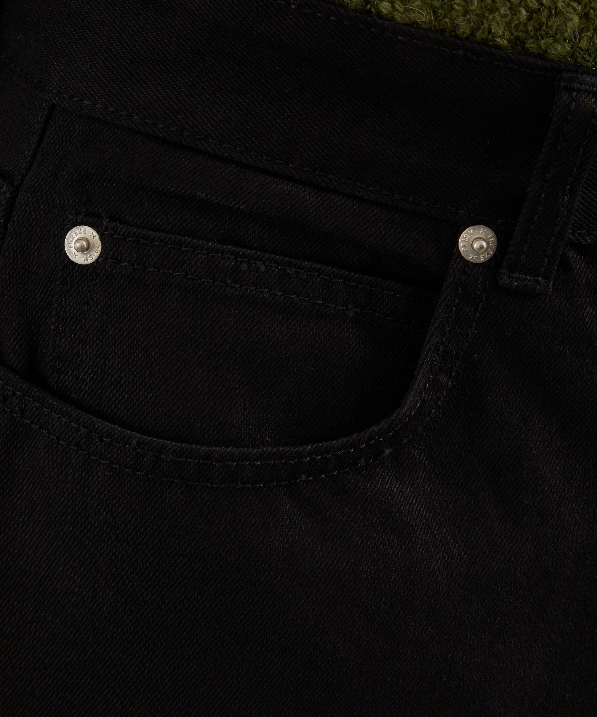 FrizmWORKS - Black OG Wide Cotton Trousers image number 4