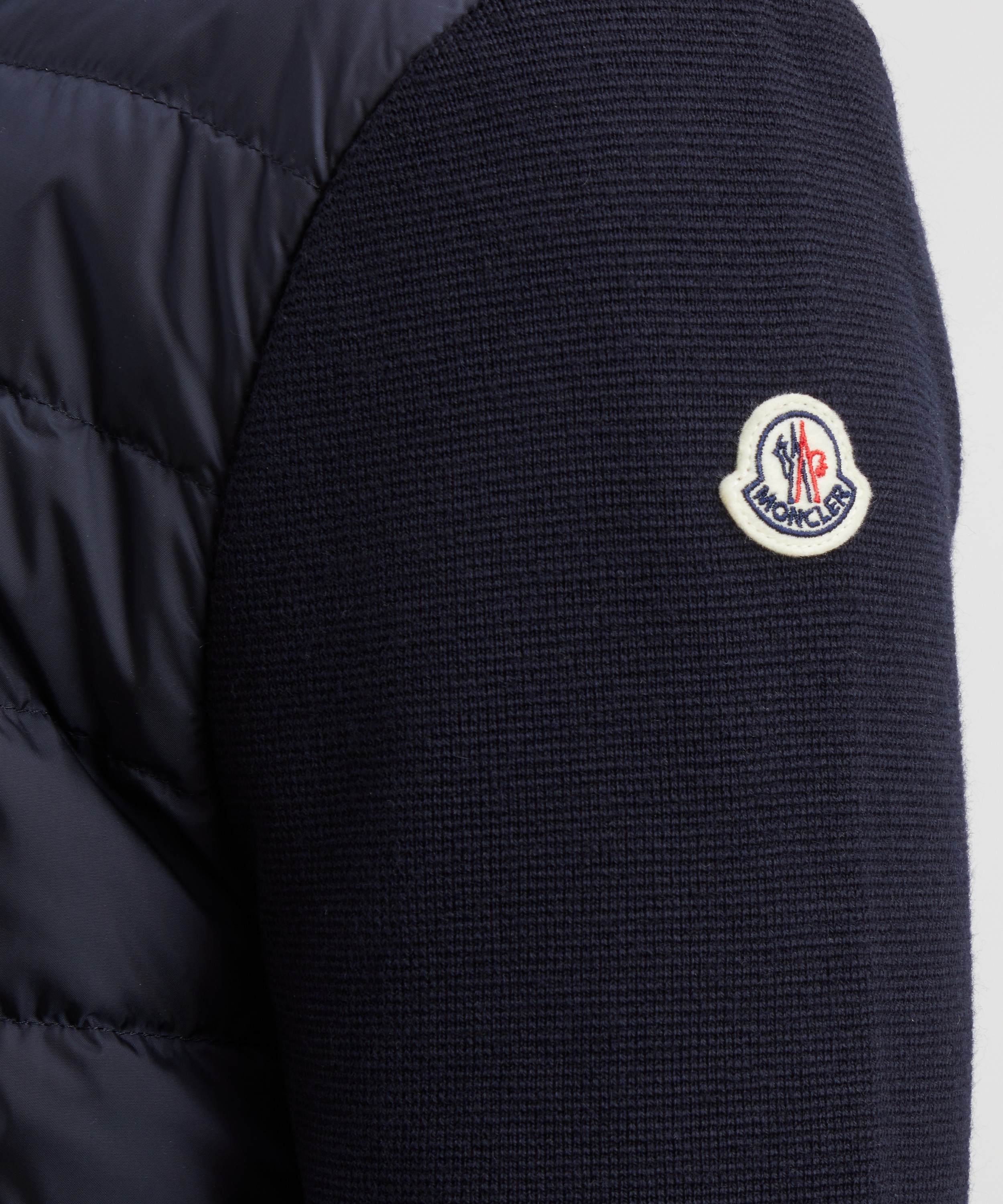 Moncler - Padded Wool Cardigan image number 4