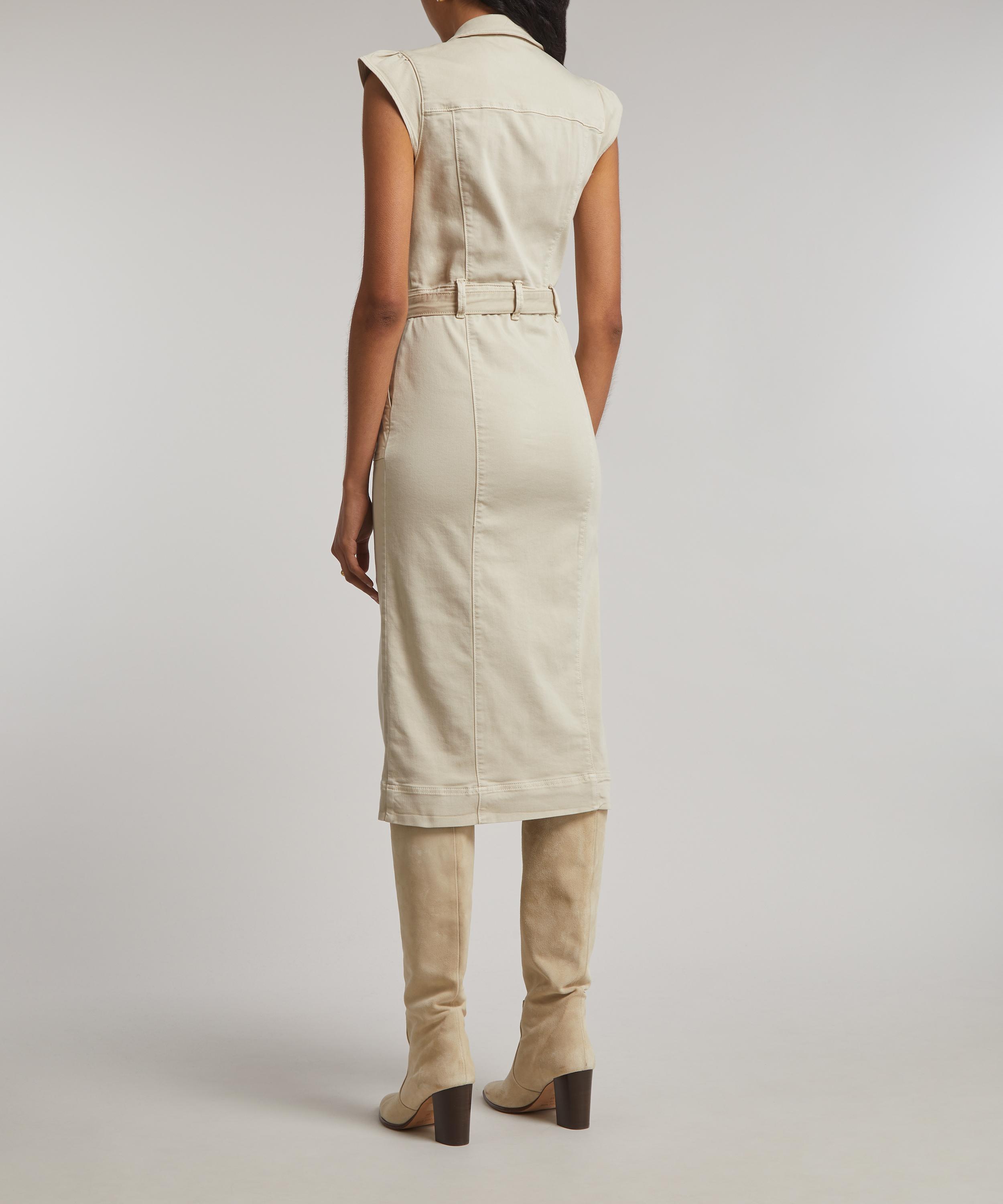 Paige - Jaxsyn Twill Midi Dress image number 3