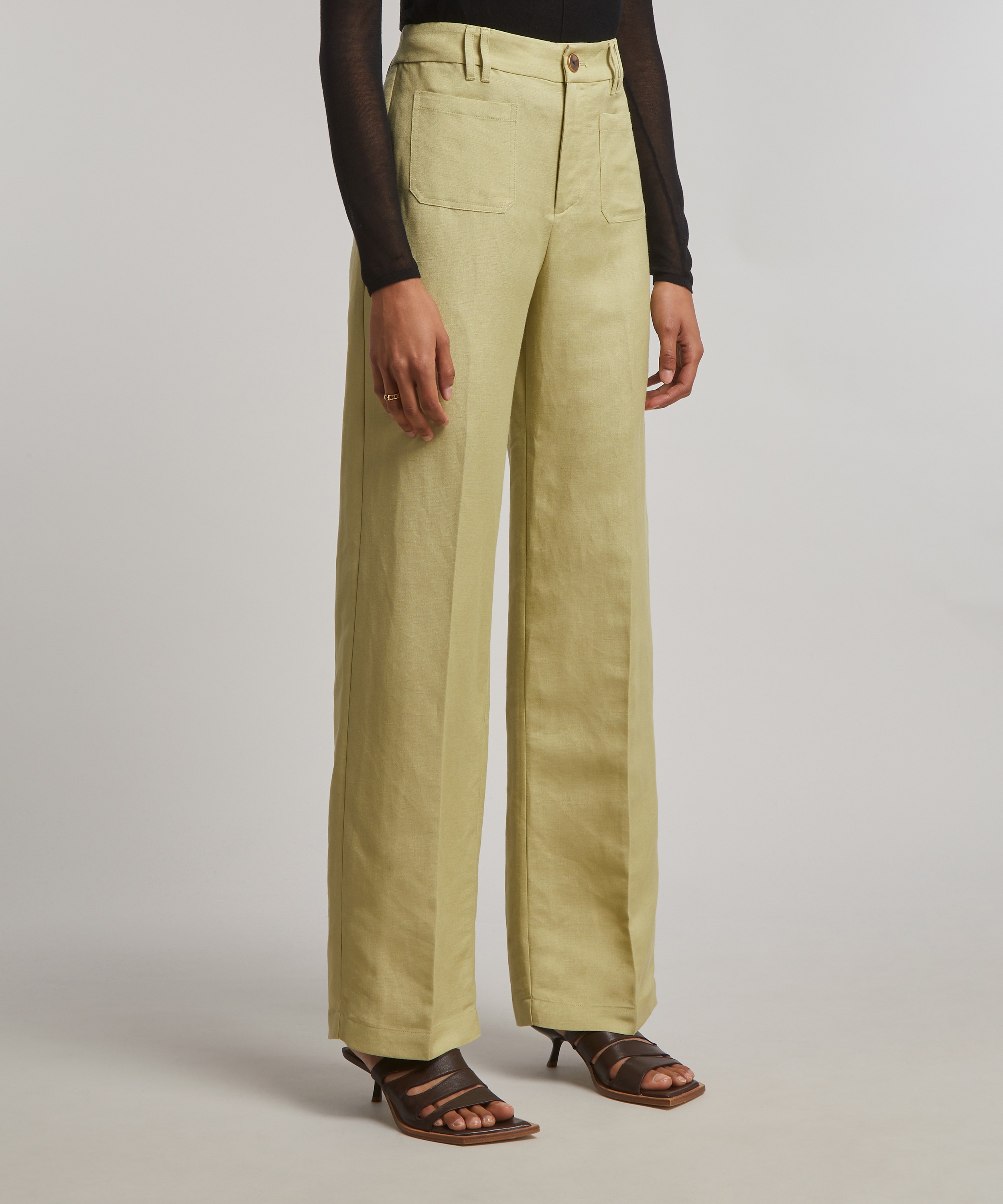 Paige - Montauk Wide Leg Trousers image number 2