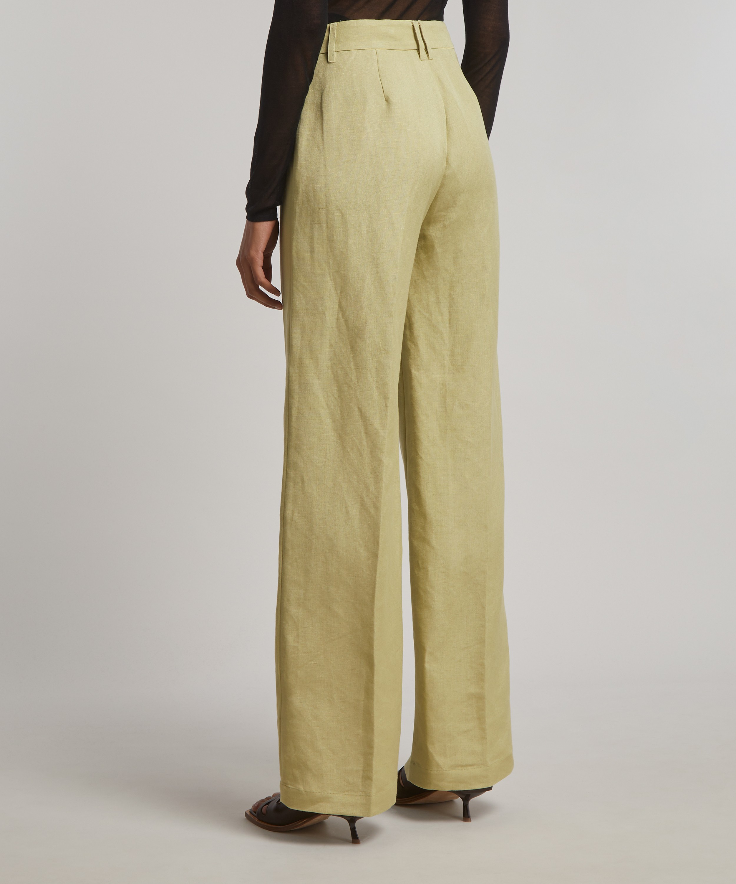 Paige - Montauk Wide Leg Trousers image number 3