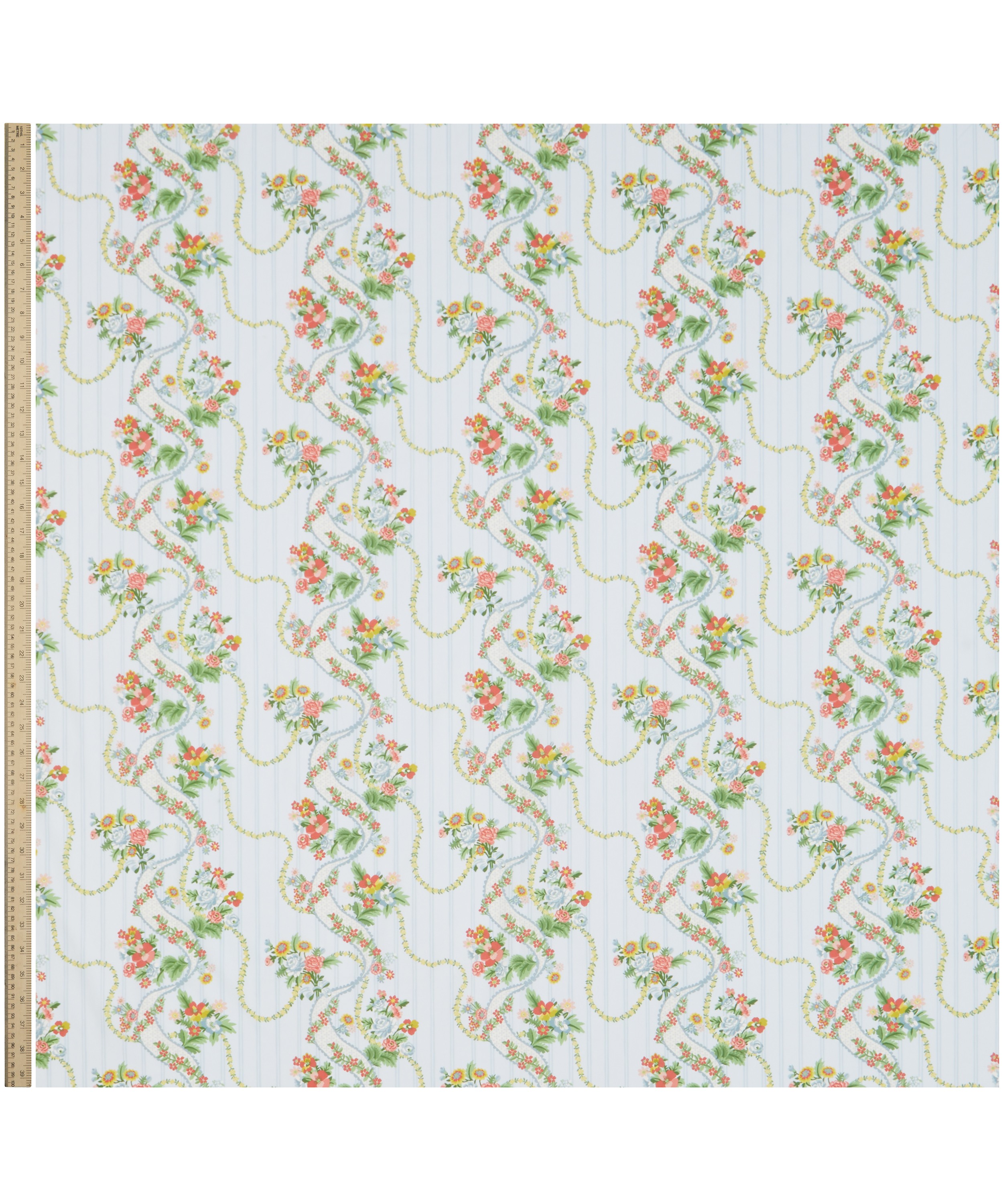 Liberty Fabrics - Liberty Fabrics x Bridgerton Ribbon Cascade Tana Lawn™ Cotton image number 1