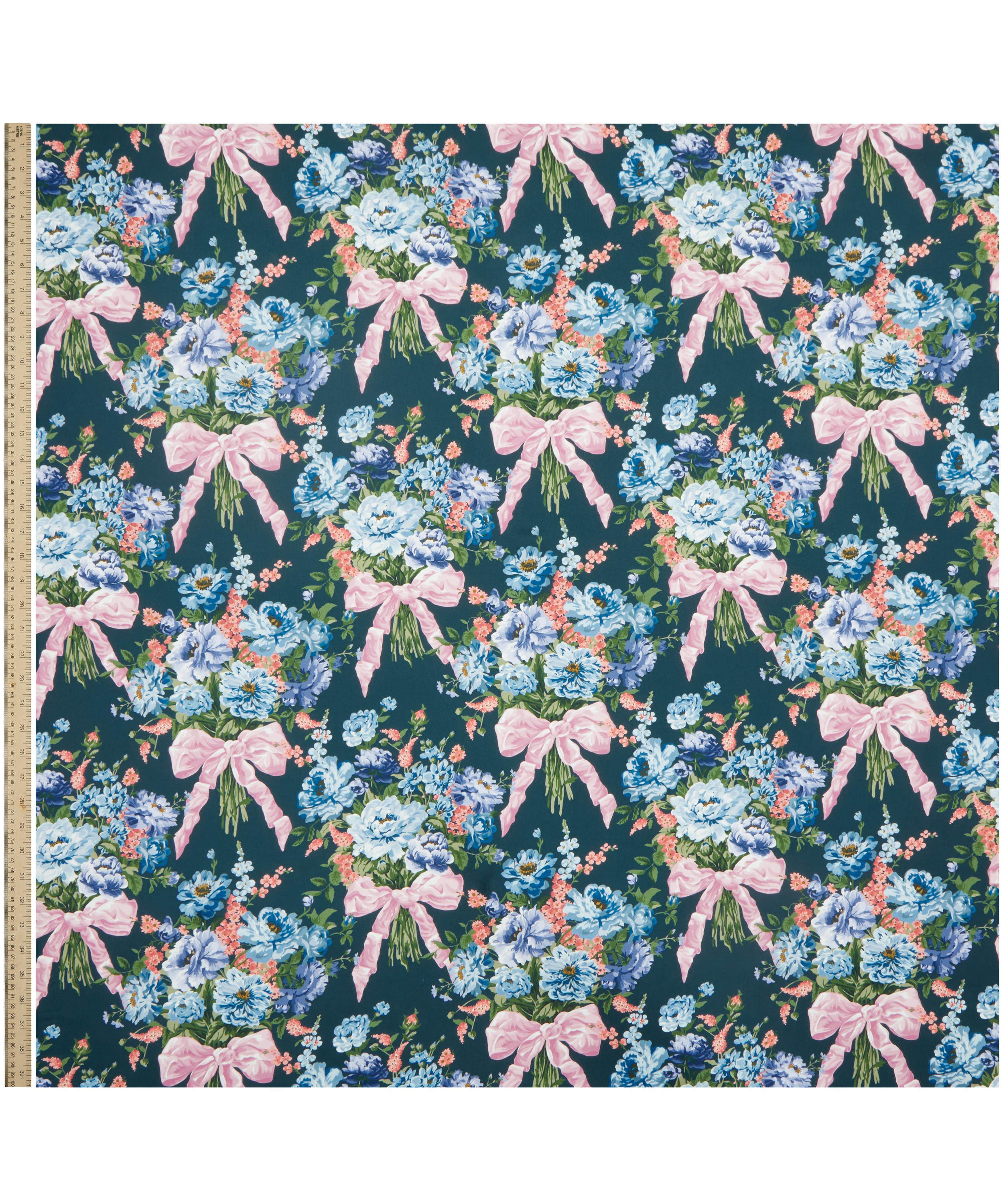Liberty Fabrics - Liberty Fabrics x Bridgerton Bow Bouquet Silk Satin image number 1