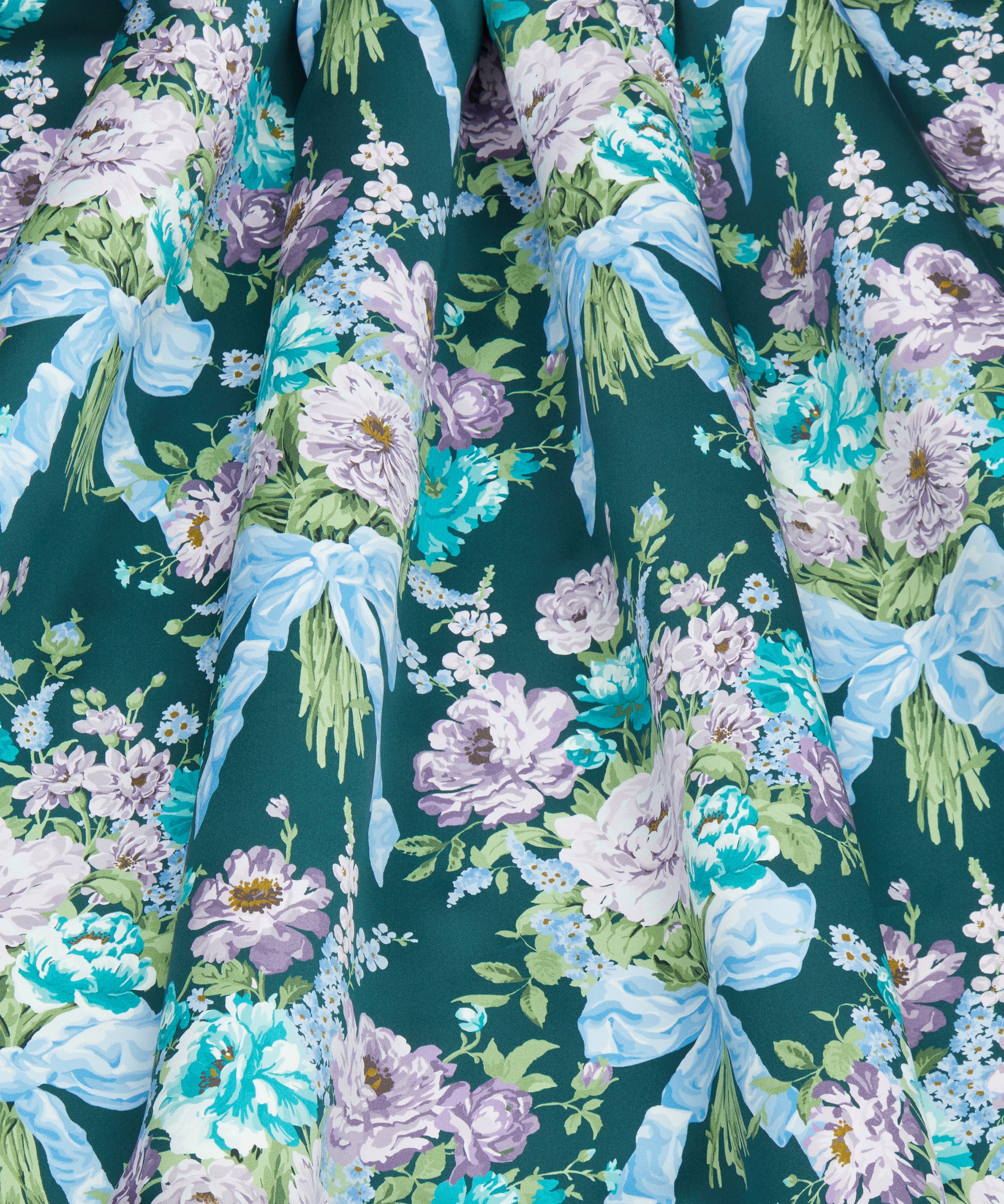Liberty Fabrics - Liberty Fabrics x Bridgerton Bow Bouquet Silk Satin image number 2