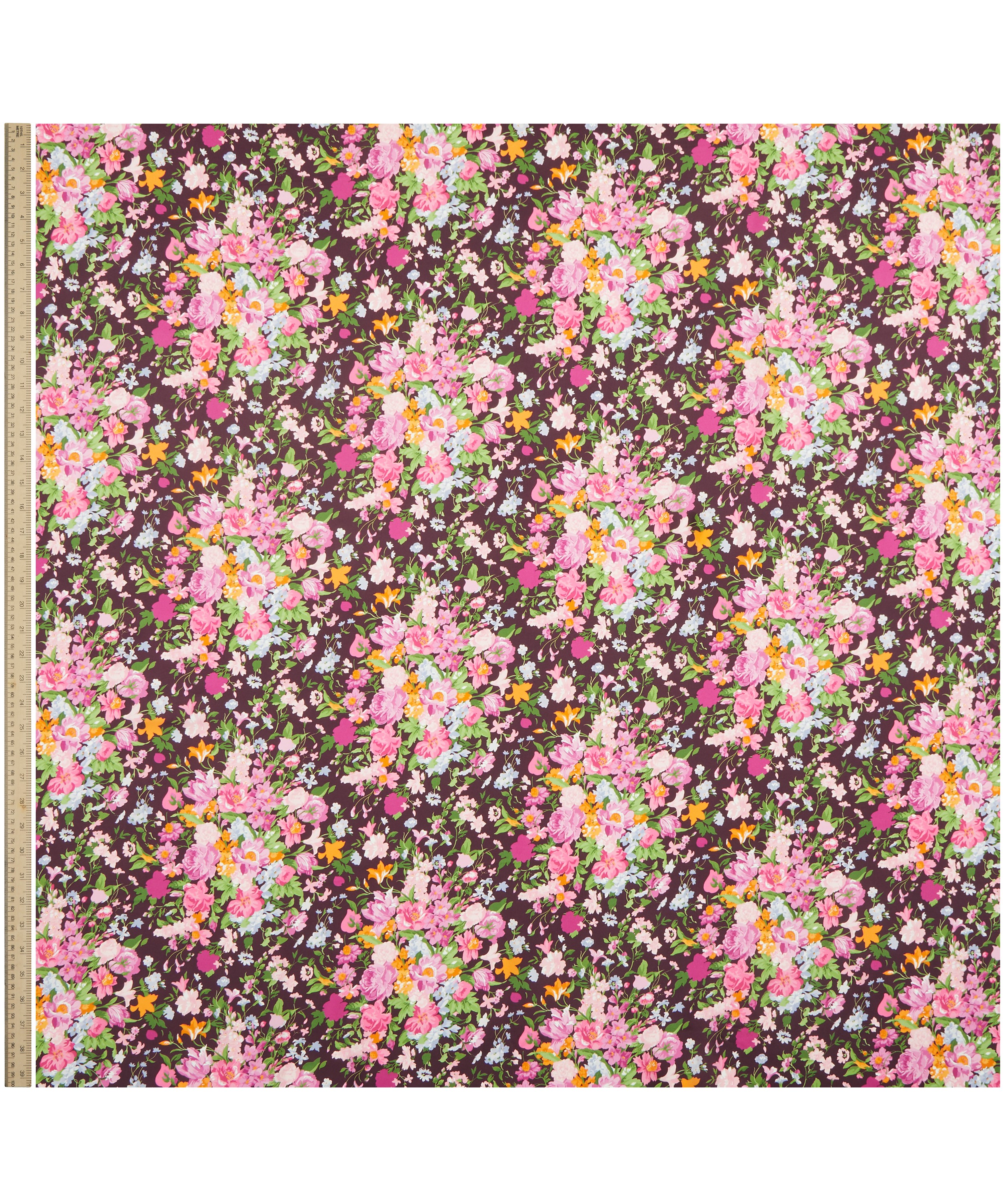 Liberty Fabrics - Liberty Fabrics x Bridgerton Bouquet Carnival Silk Satin image number 1