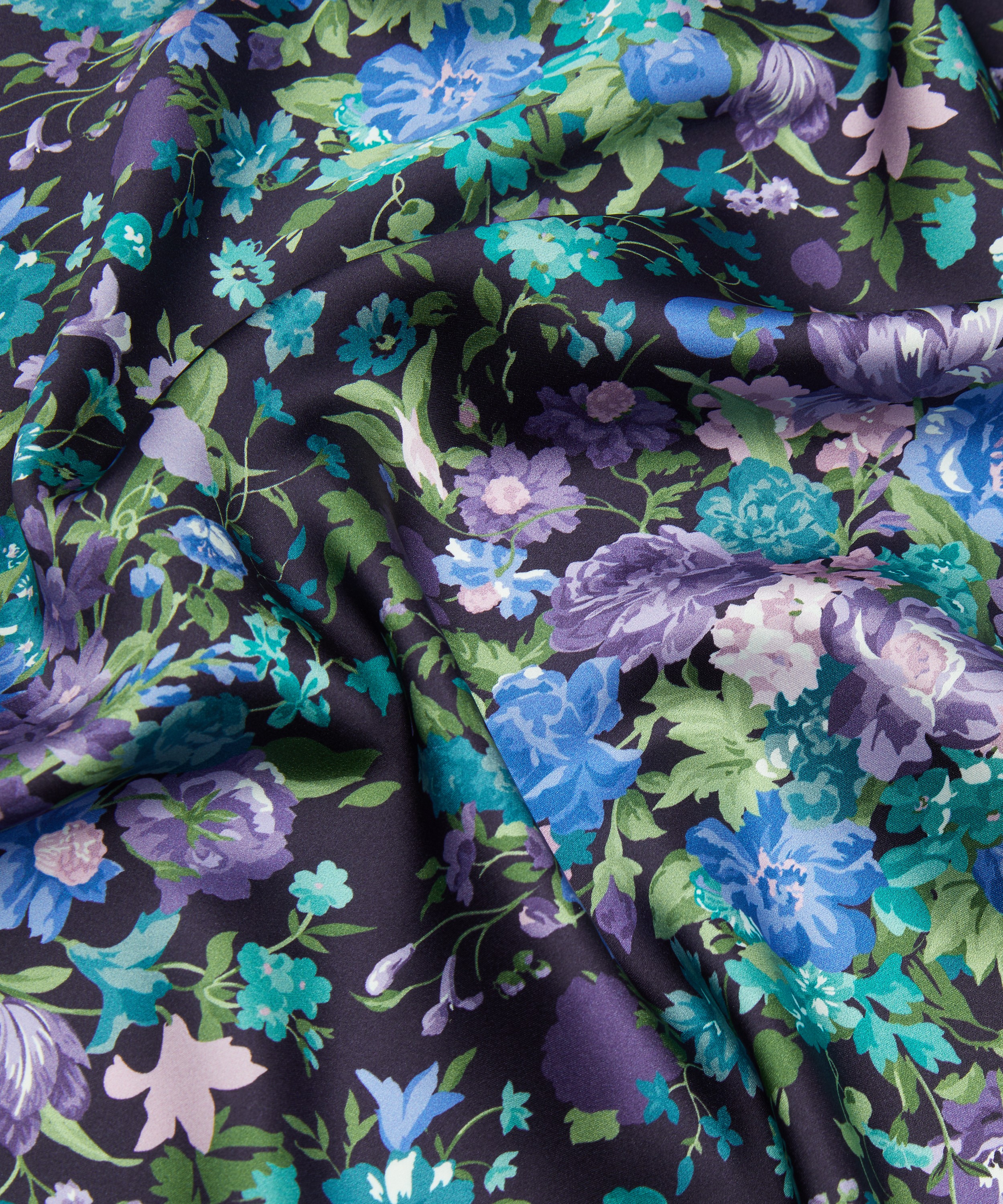 Liberty Fabrics - Liberty Fabrics x Bridgerton Bouquet Carnival Silk Satin image number 3