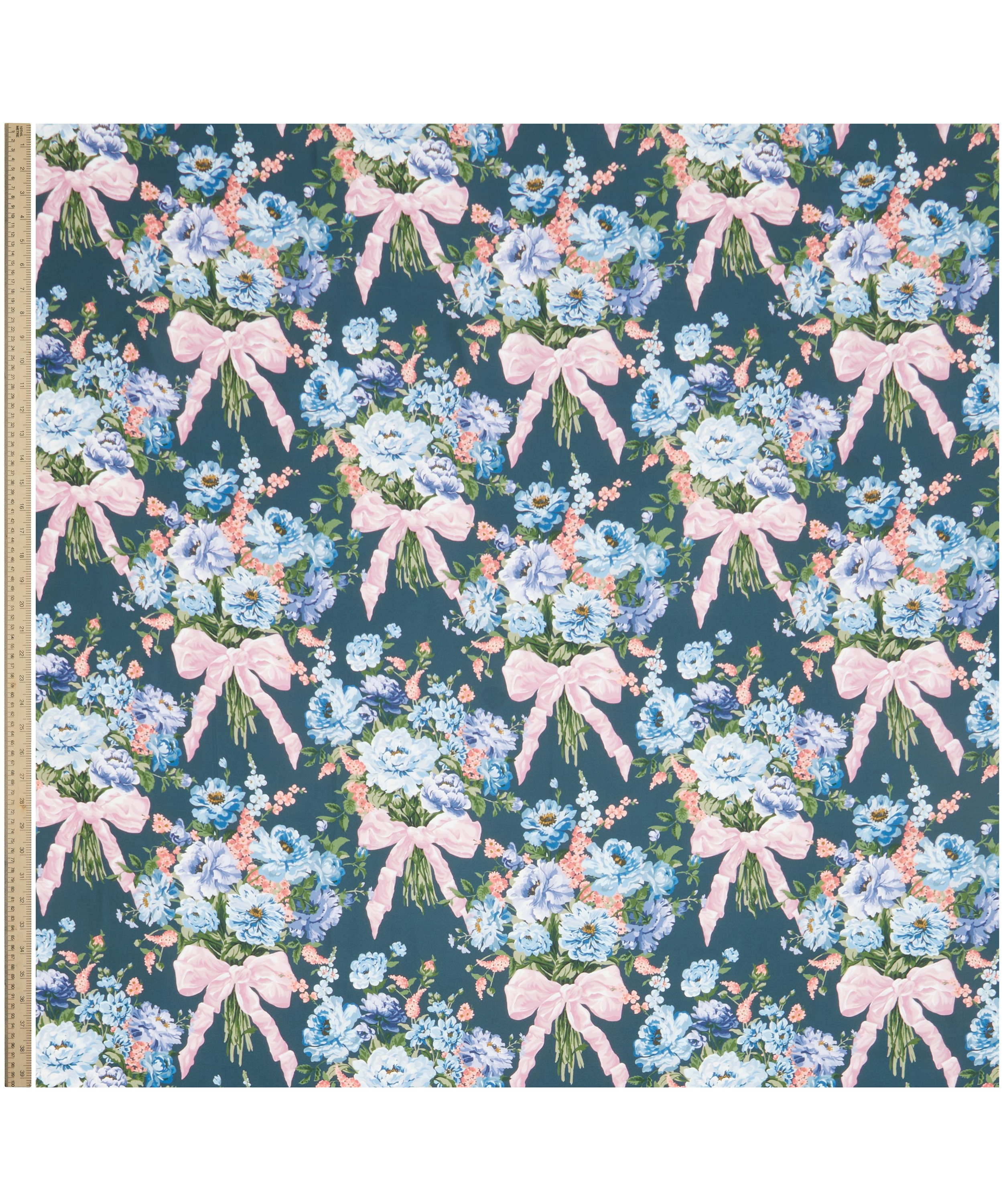 Liberty Fabrics - Liberty Fabrics x Bridgerton Bow Bouquet Silk Twill image number 1
