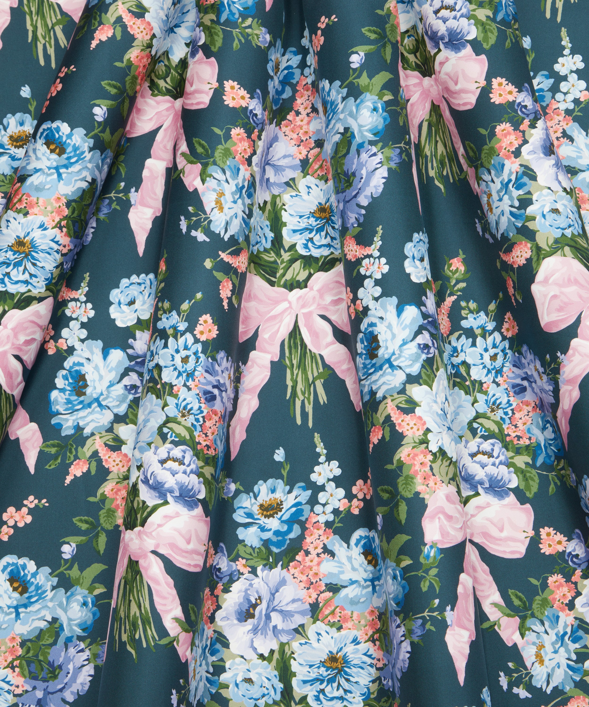 Liberty Fabrics - Liberty Fabrics x Bridgerton Bow Bouquet Silk Twill image number 2
