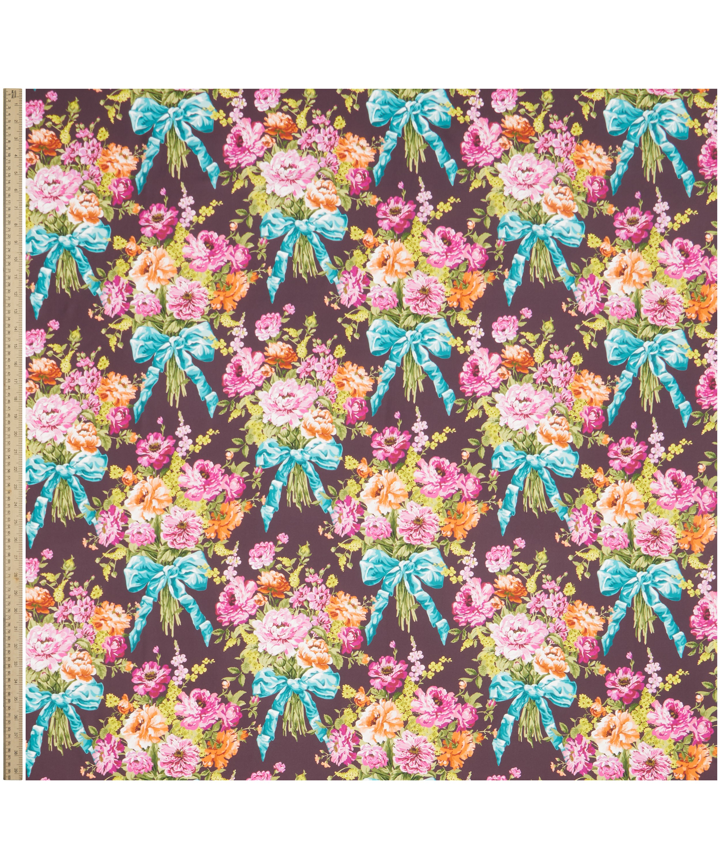 Liberty Fabrics - Liberty Fabrics x Bridgerton Bow Bouquet Silk Twill image number 1