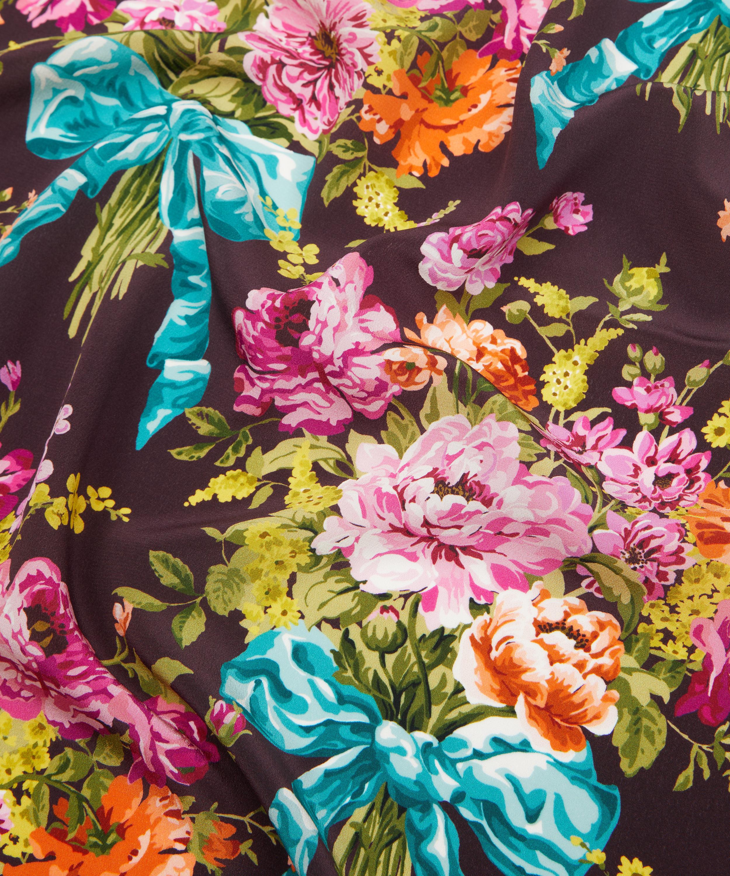 Liberty Fabrics - Liberty Fabrics x Bridgerton Bow Bouquet Crepe de Chine image number 3