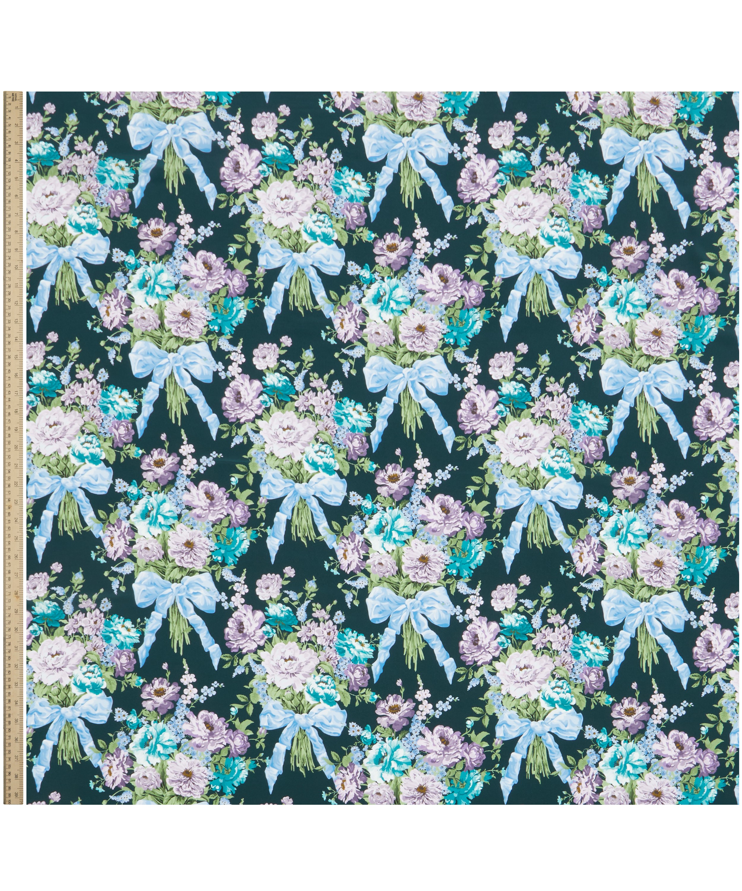 Liberty Fabrics - Liberty Fabrics x Bridgerton Bow Bouquet Crepe de Chine image number 1