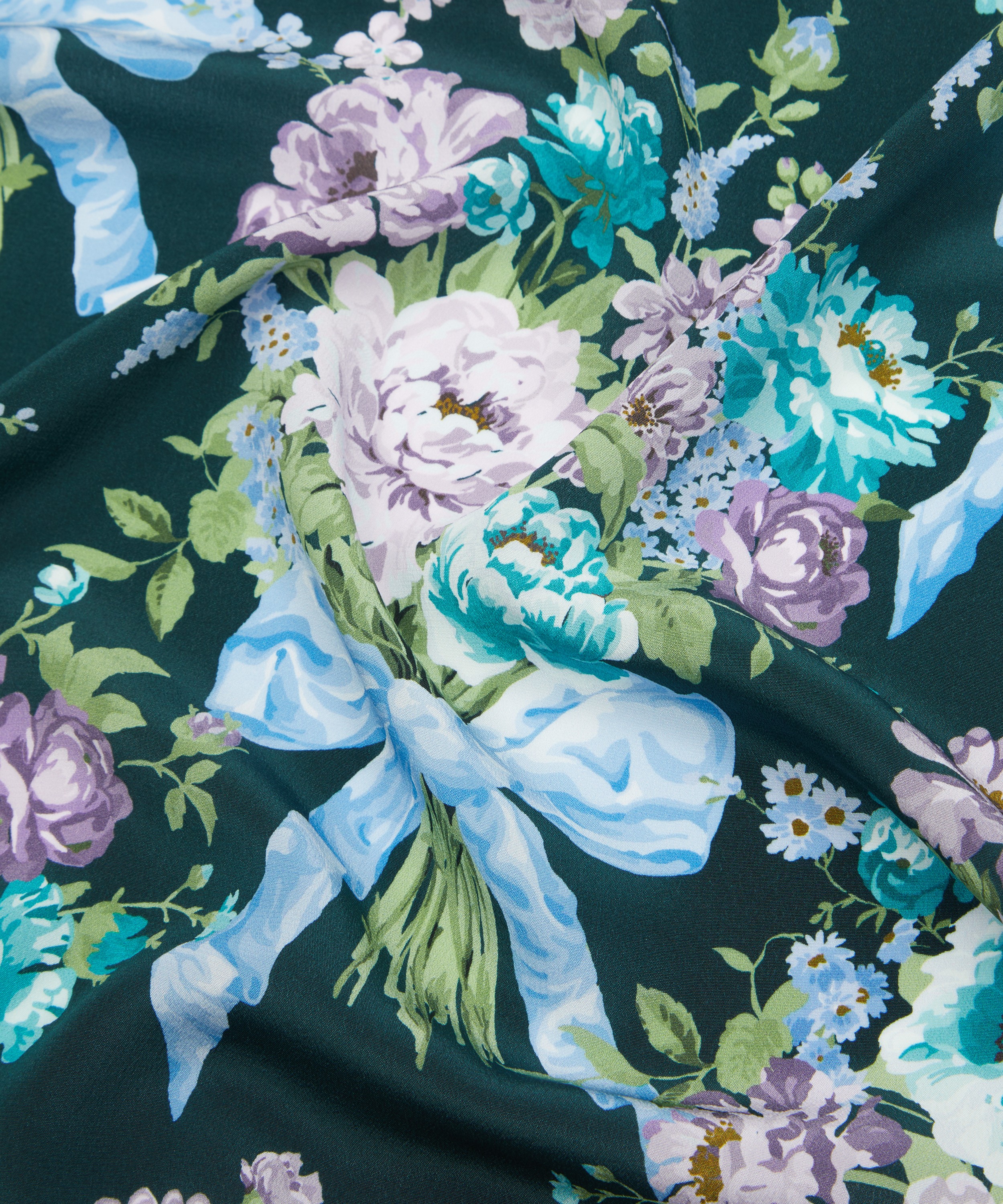 Liberty Fabrics - Liberty Fabrics x Bridgerton Bow Bouquet Crepe de Chine image number 3