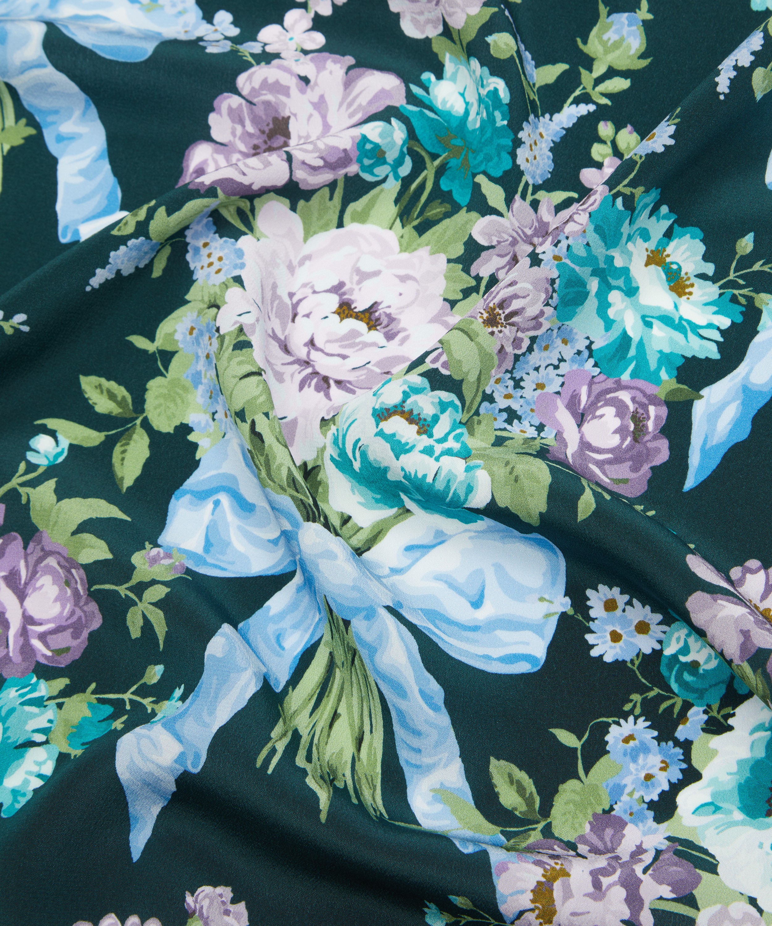 Liberty Fabrics - Liberty Fabrics x Bridgerton Bow Bouquet Crepe de Chine image number 2