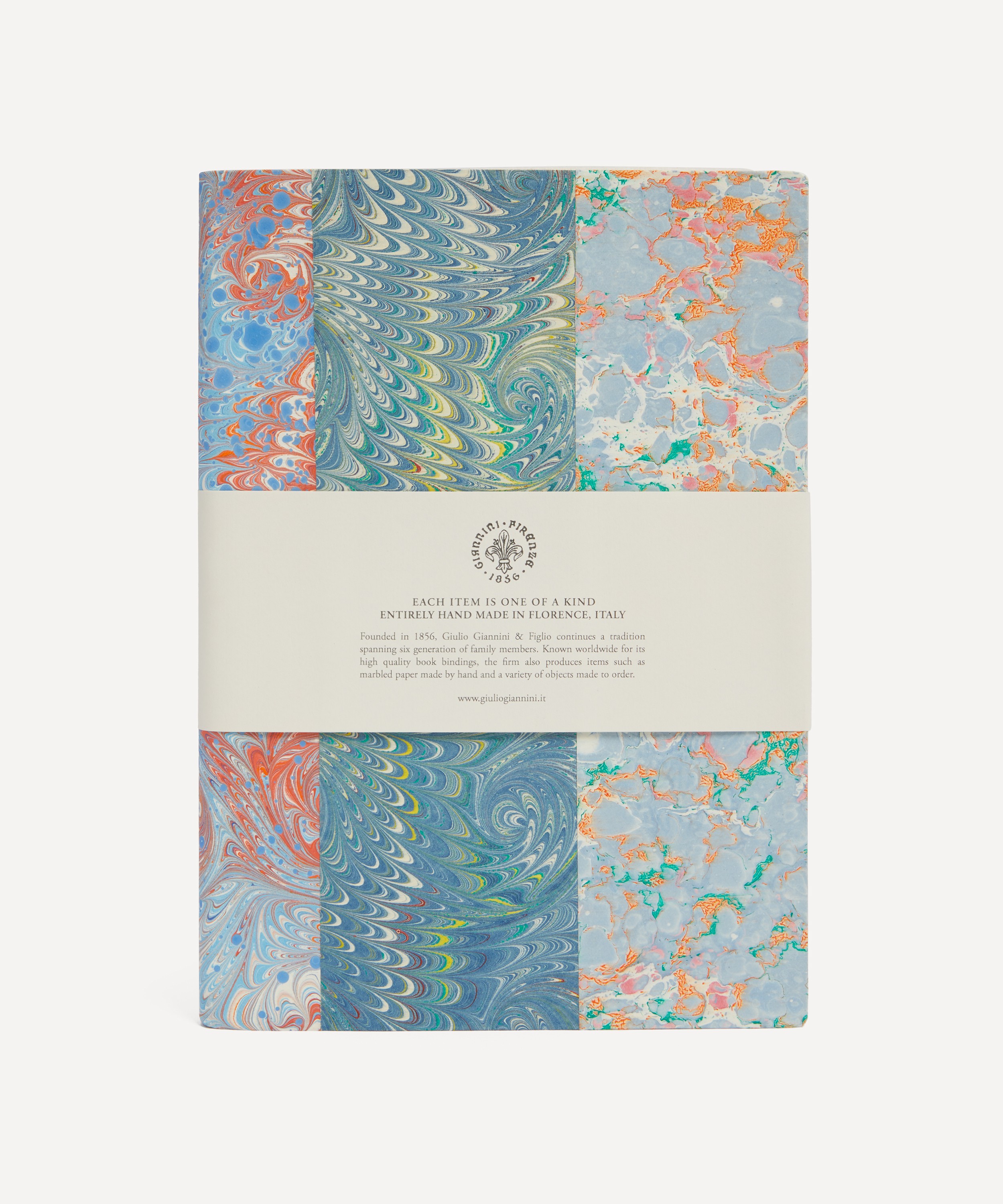 Giannini - Soft Marbled Paper Notebook image number 0