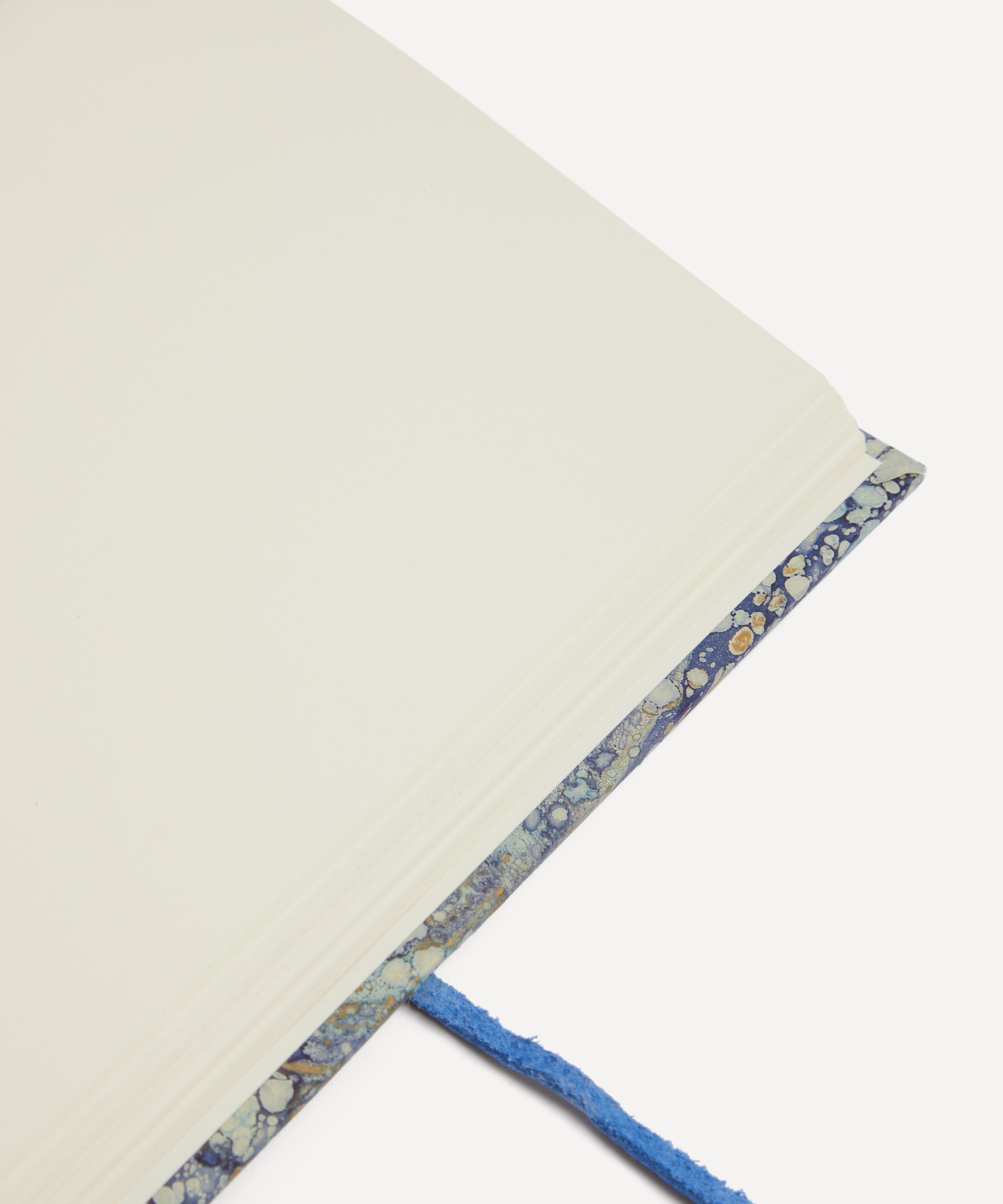 Giannini - Marbled Notebook with Leather Spine and Tie image number 3