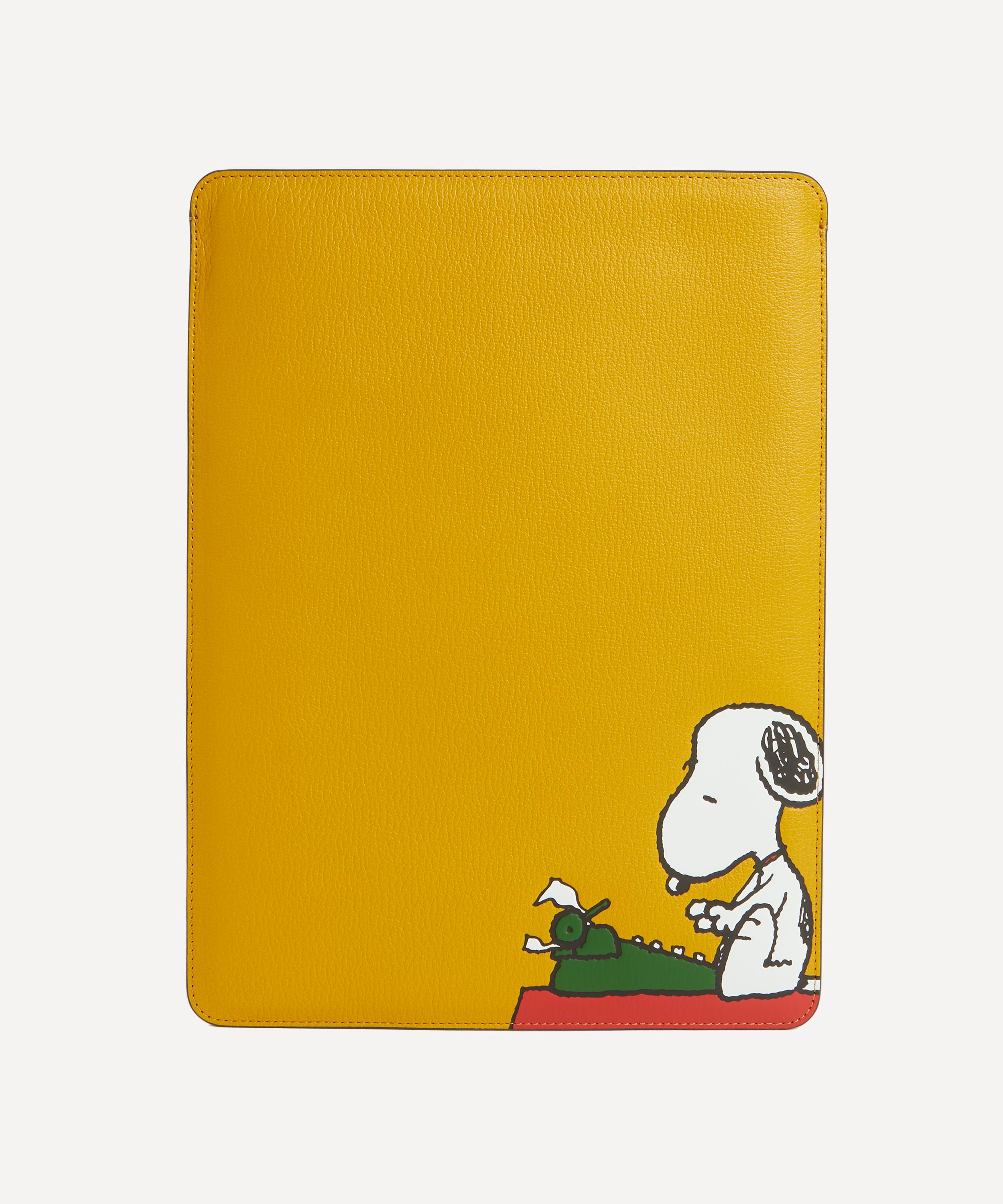 Anya Hindmarch - Peanuts Snoopy Laptop Sleeve Case image number 0