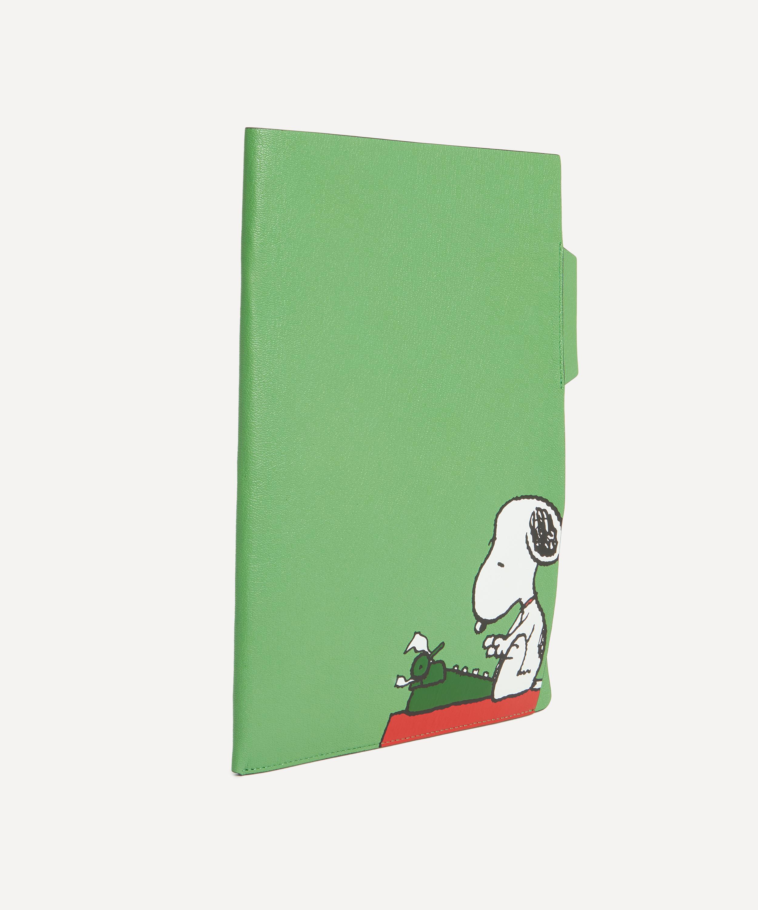 Anya Hindmarch - Peanuts Snoopy A4 Documents Sleeve image number 1