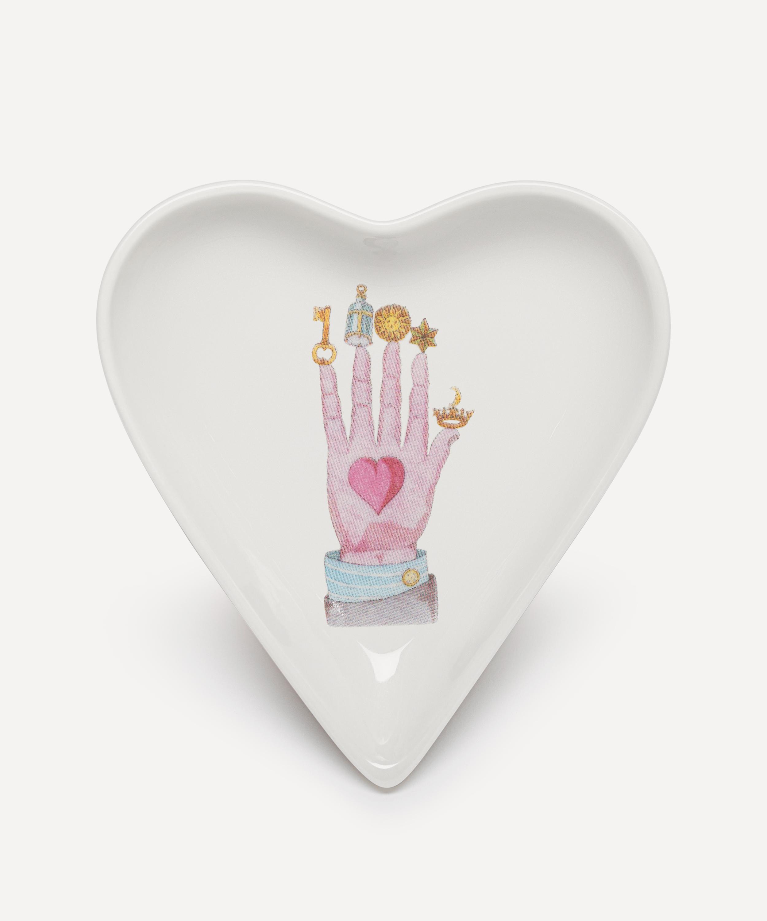 Marin Montagut - Hand of Mysteries Small Heart Bowl image number 0