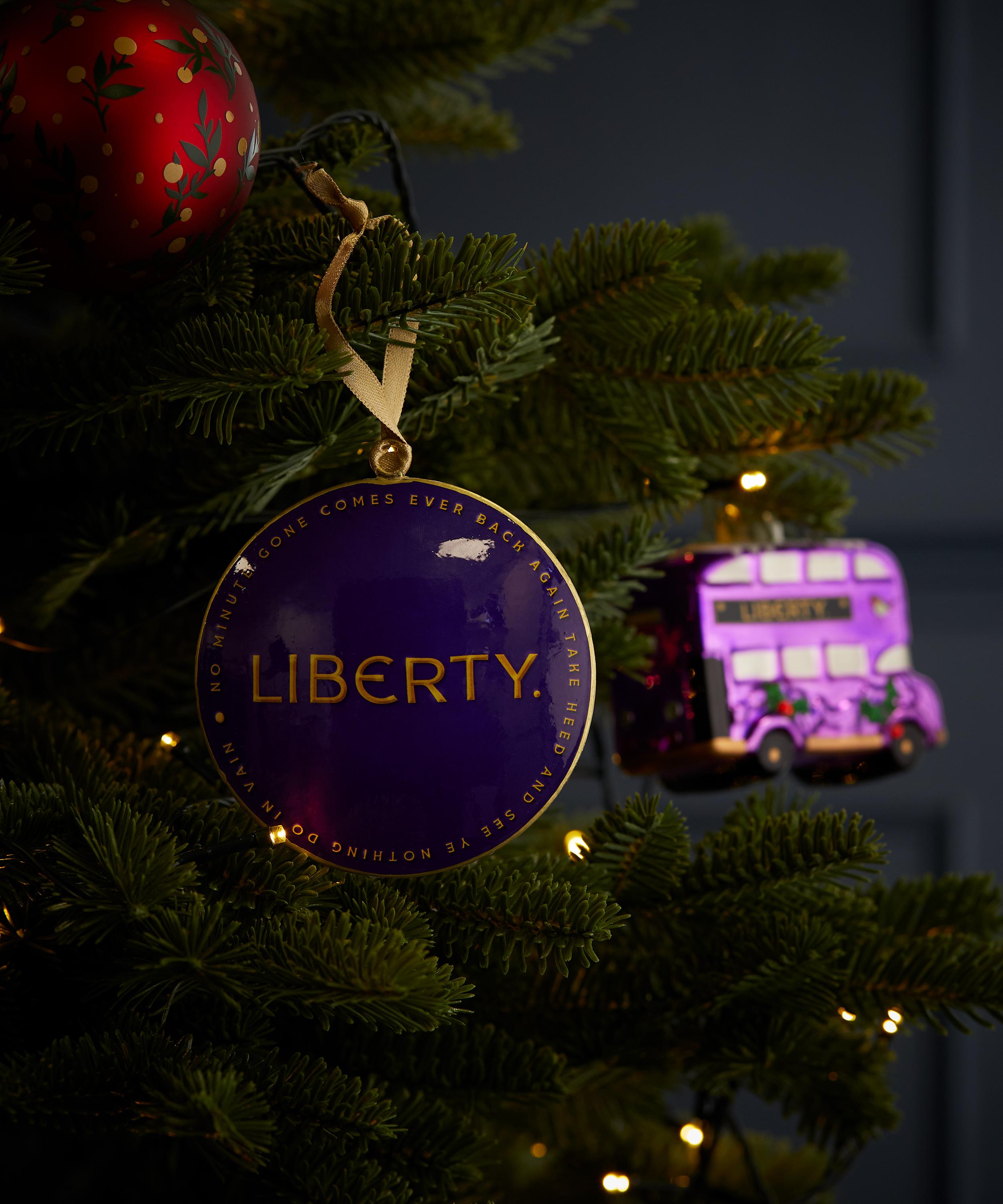 Christmas - Liberty Building Clock Decoration image number 1