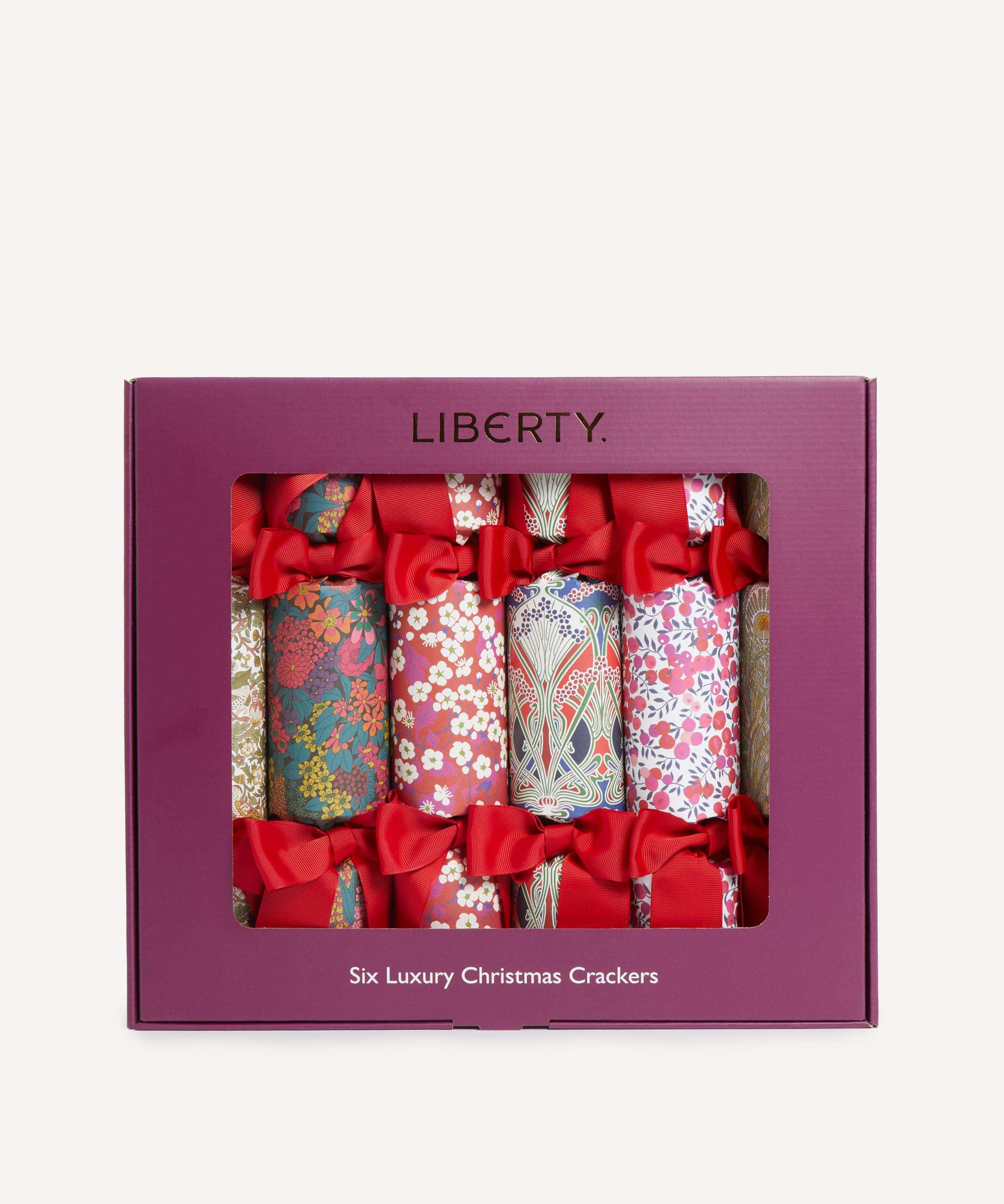 Christmas - Liberty Print Christmas Crackers Box of Six