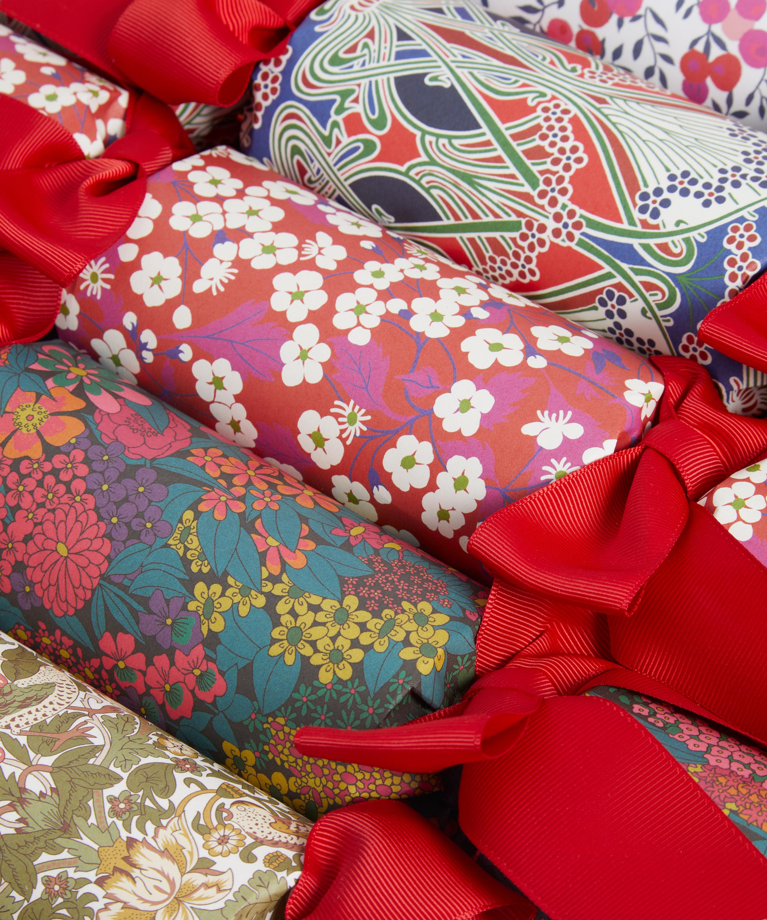 Christmas - Liberty Print Christmas Crackers Box of Six image number 3