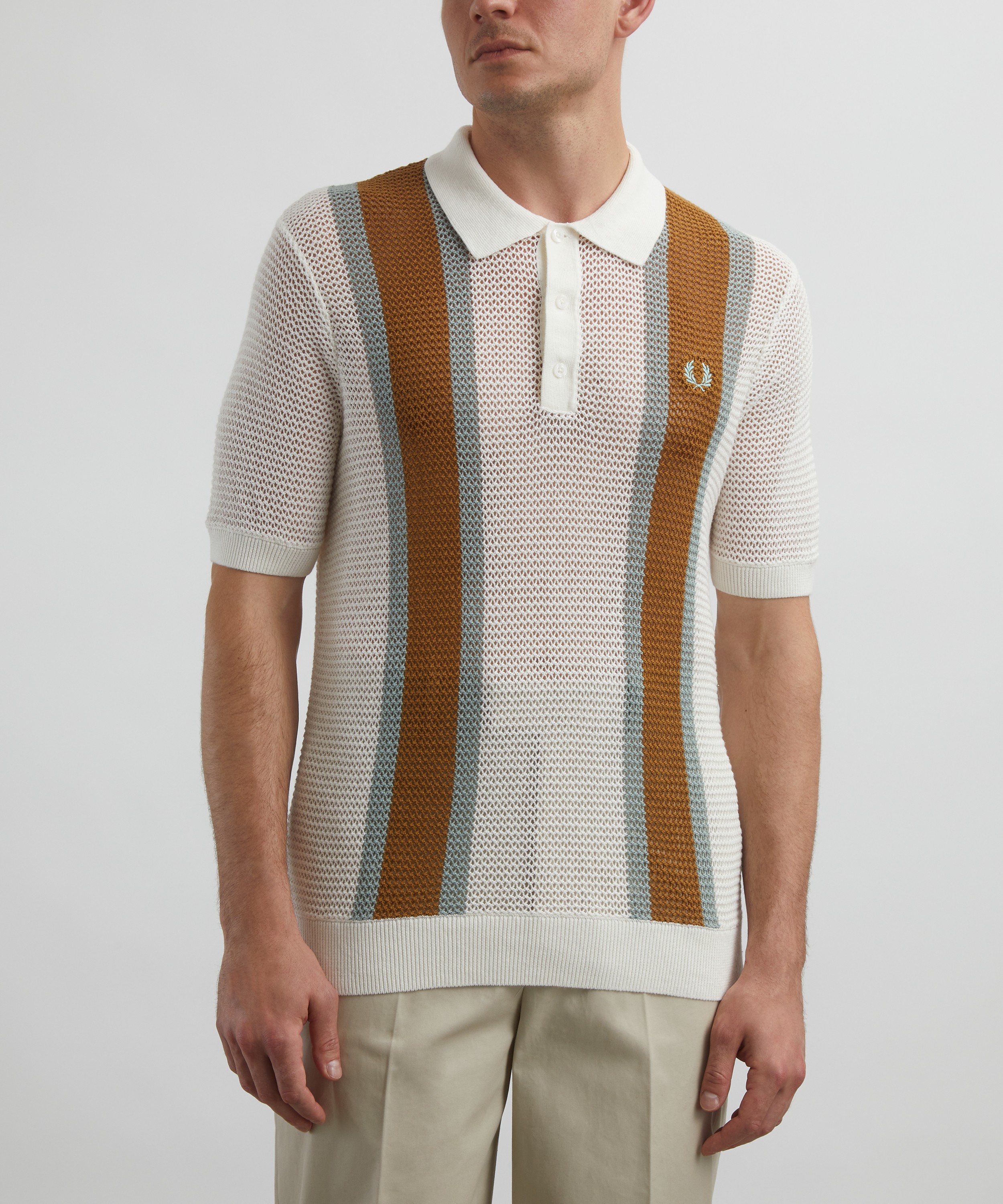 Fred Perry - Open Knit Shirt image number 2