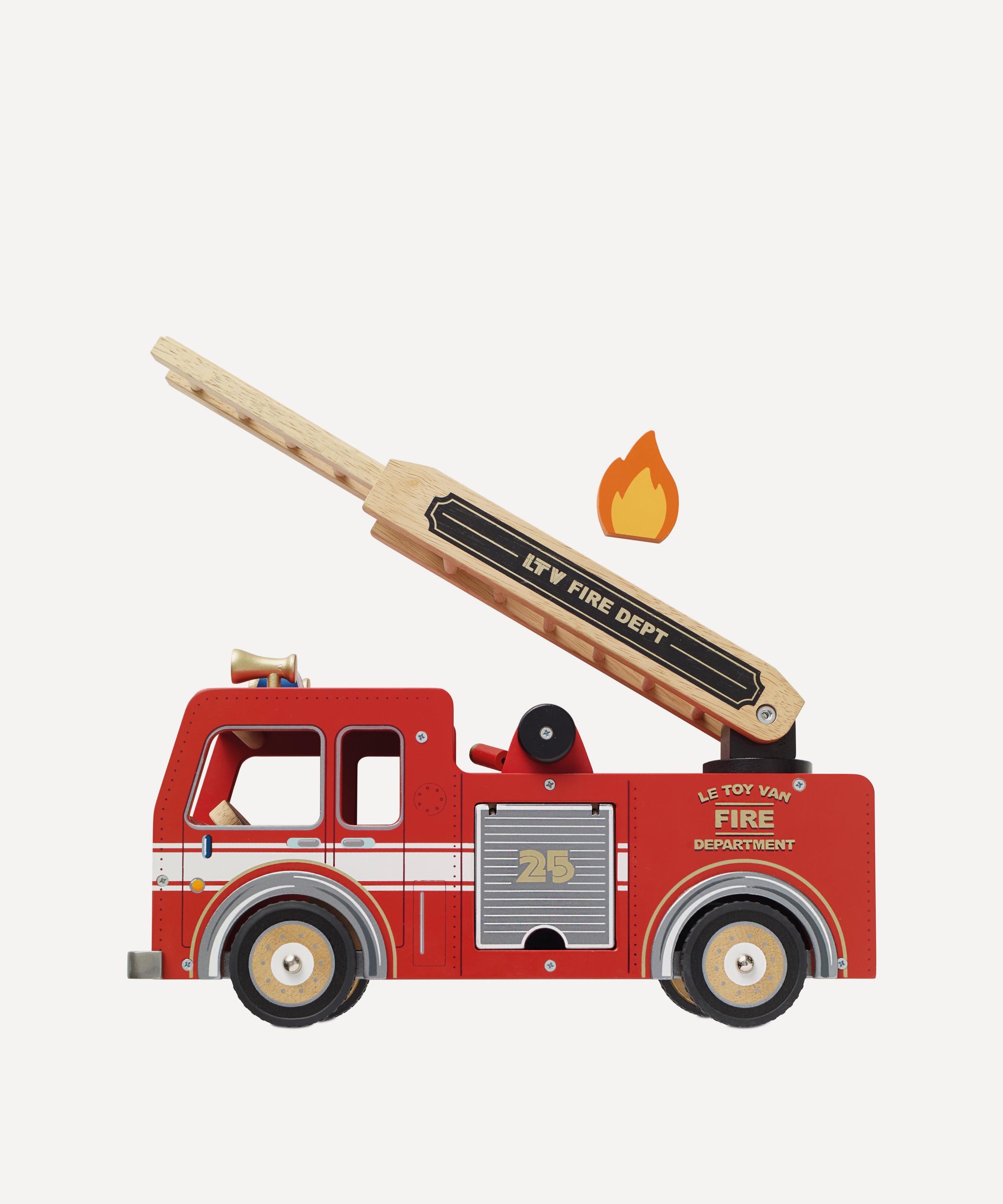 Le Toy Van - Wooden Fire Engine Toy image number 3