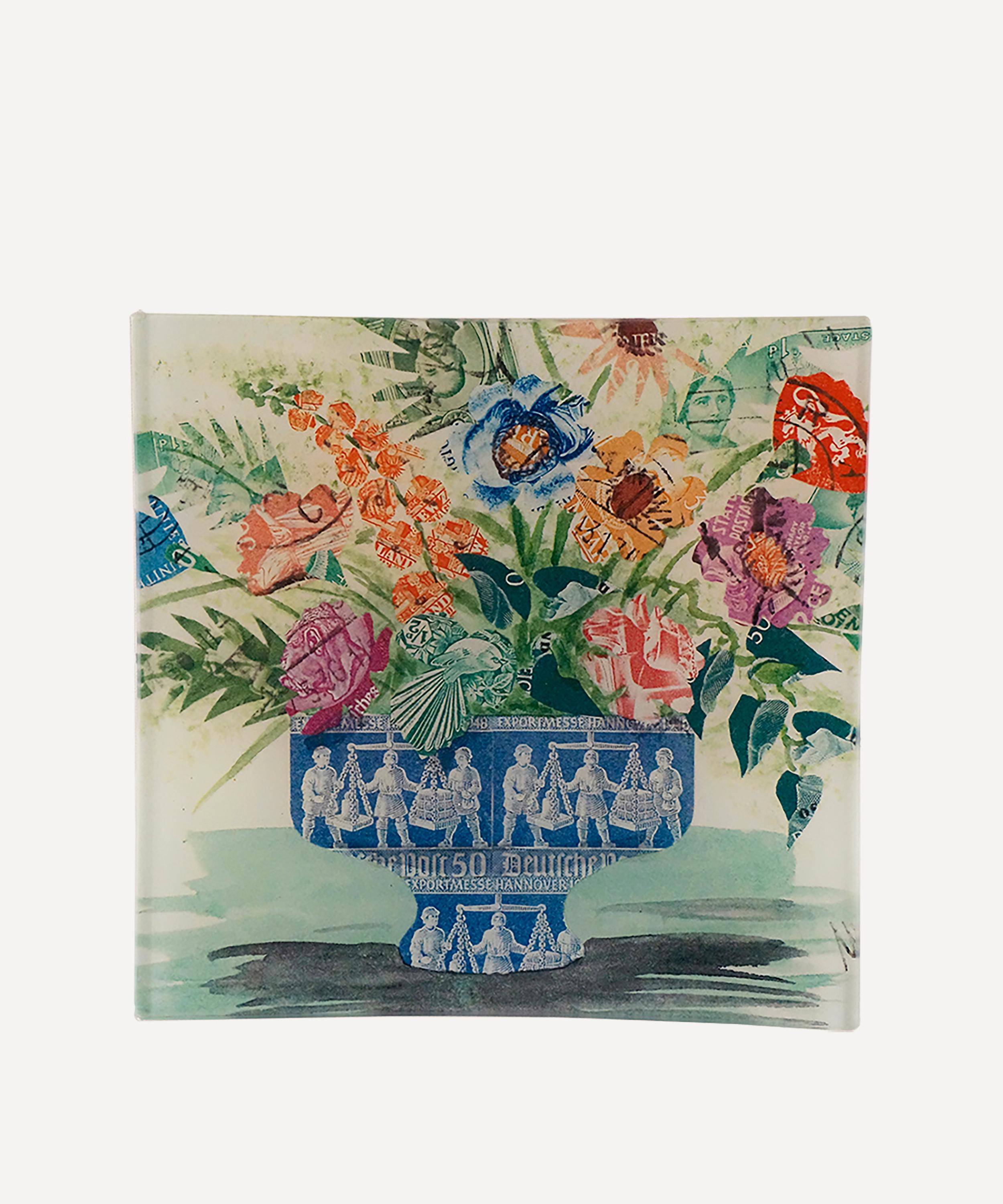 John Derian - Stamp Bouquet Vide Poche Tray image number 0