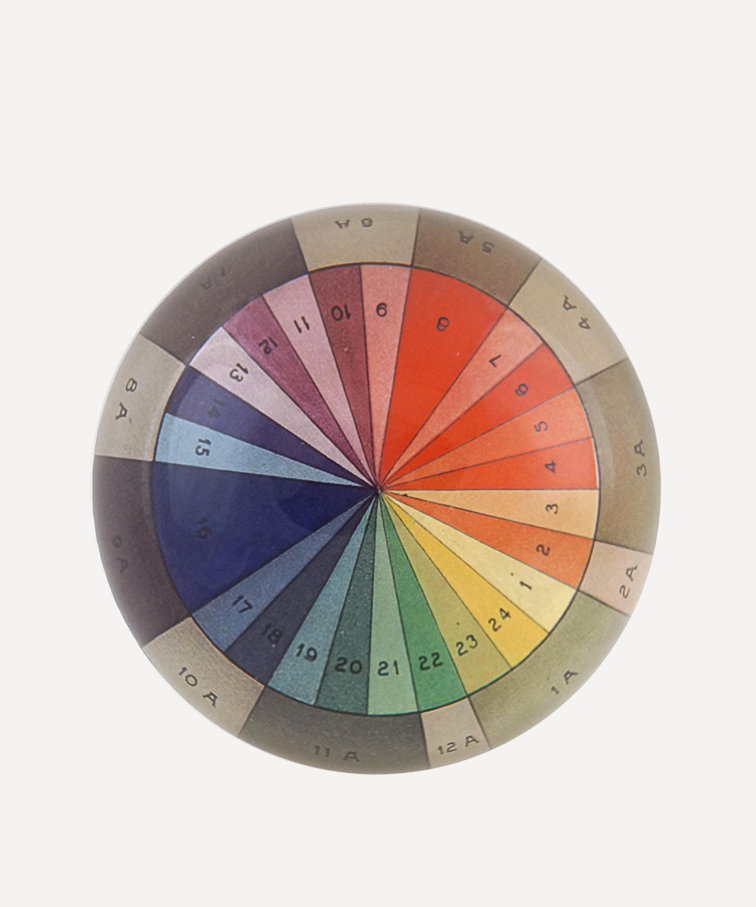 John Derian - Colour Wheel Dome Paperweight image number 0