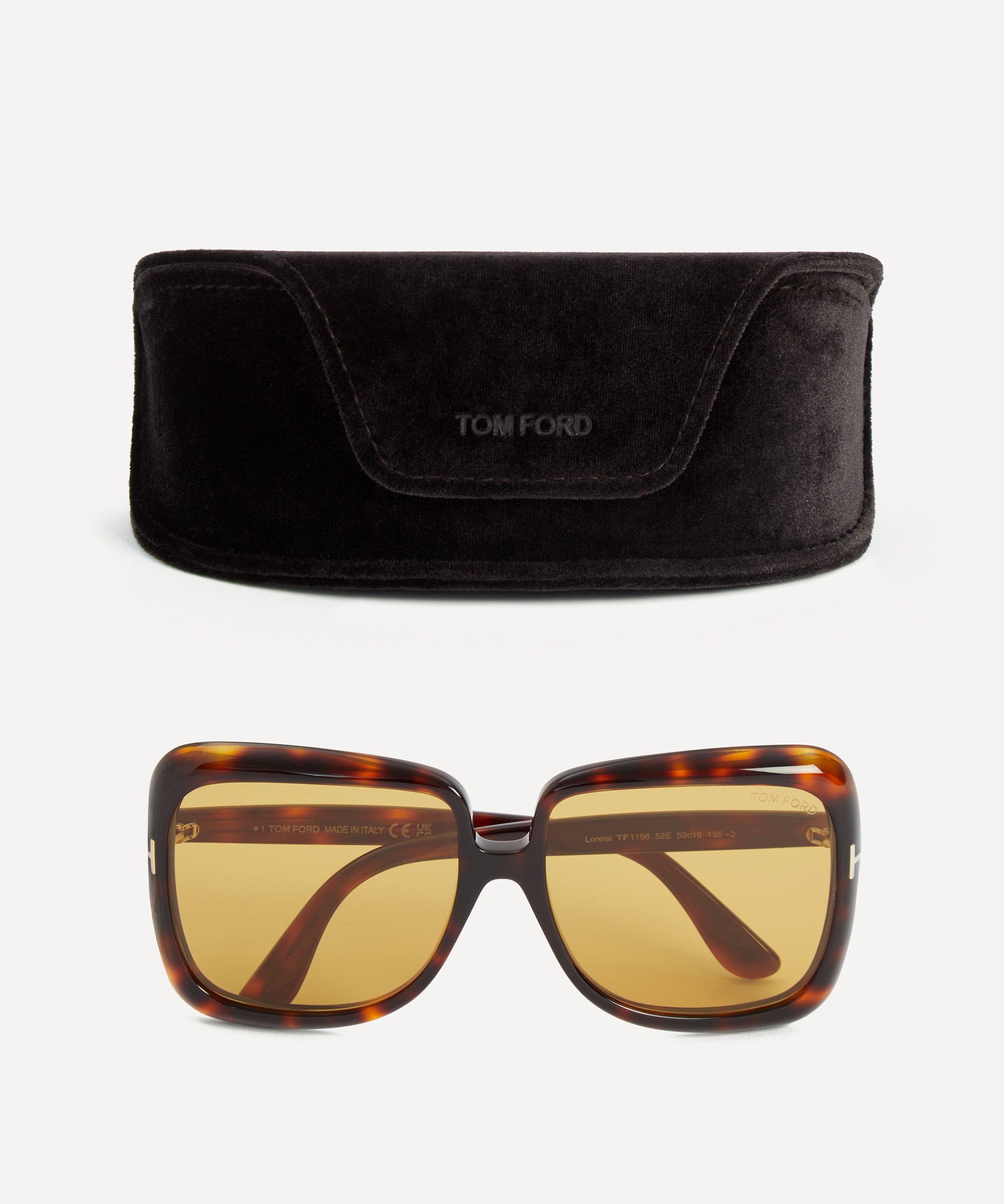 Tom Ford - Lorelai Oversized Square Sunglasses image number 3