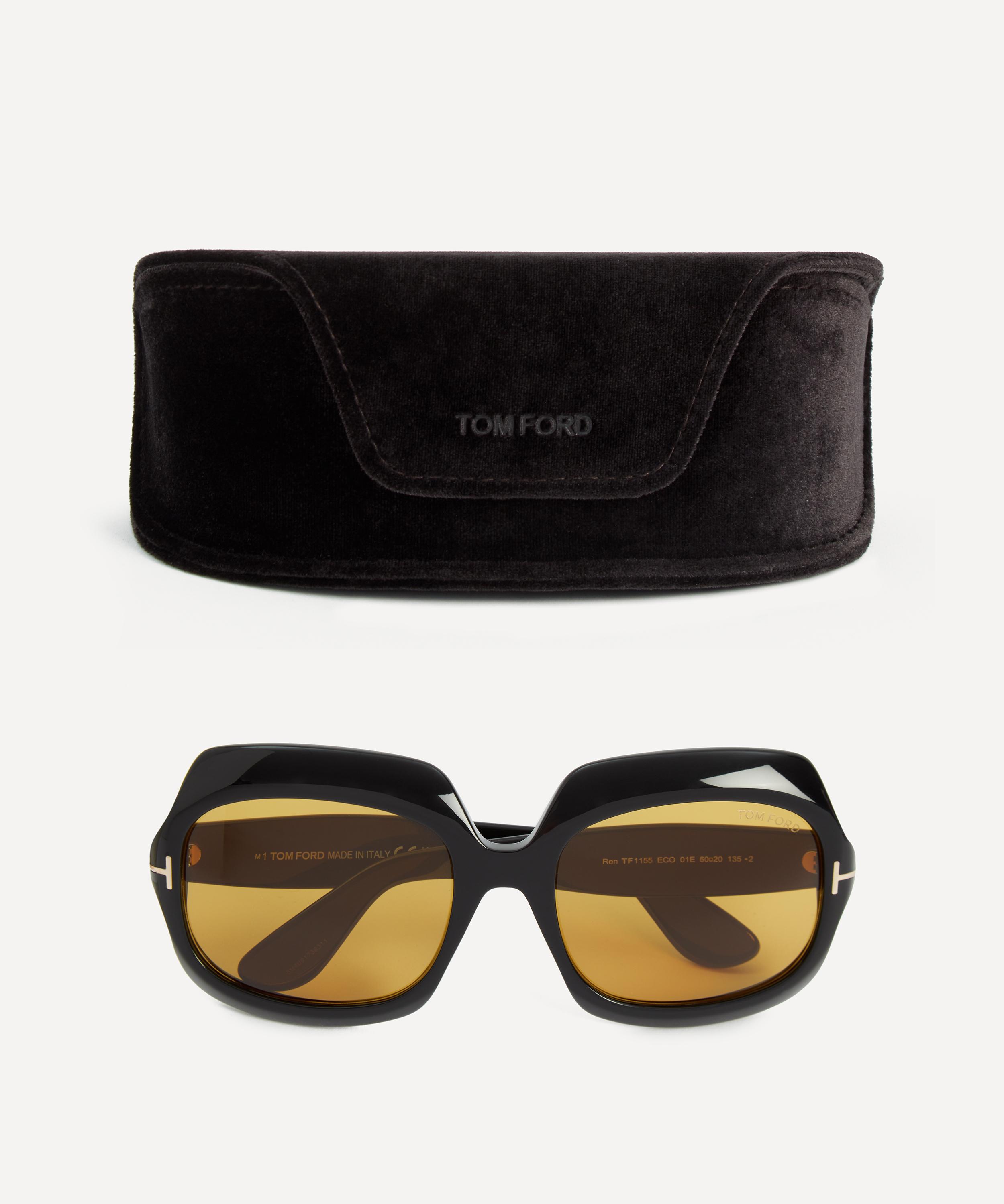 Tom Ford - Ren Acetate Square Sunglasses image number 4