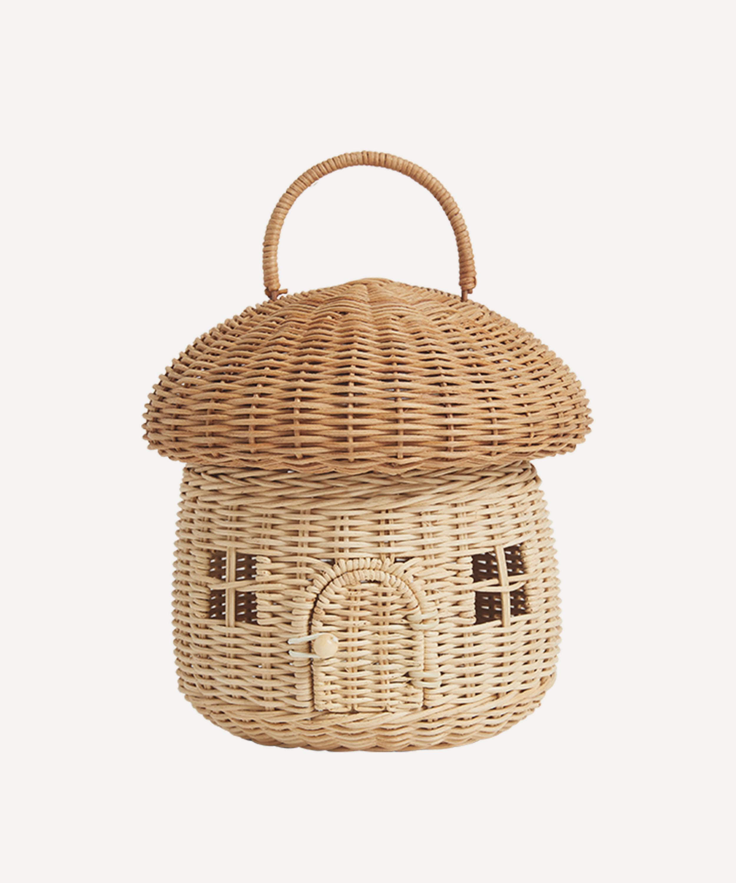 Olli Ella - Rattan Mushroom House Basket