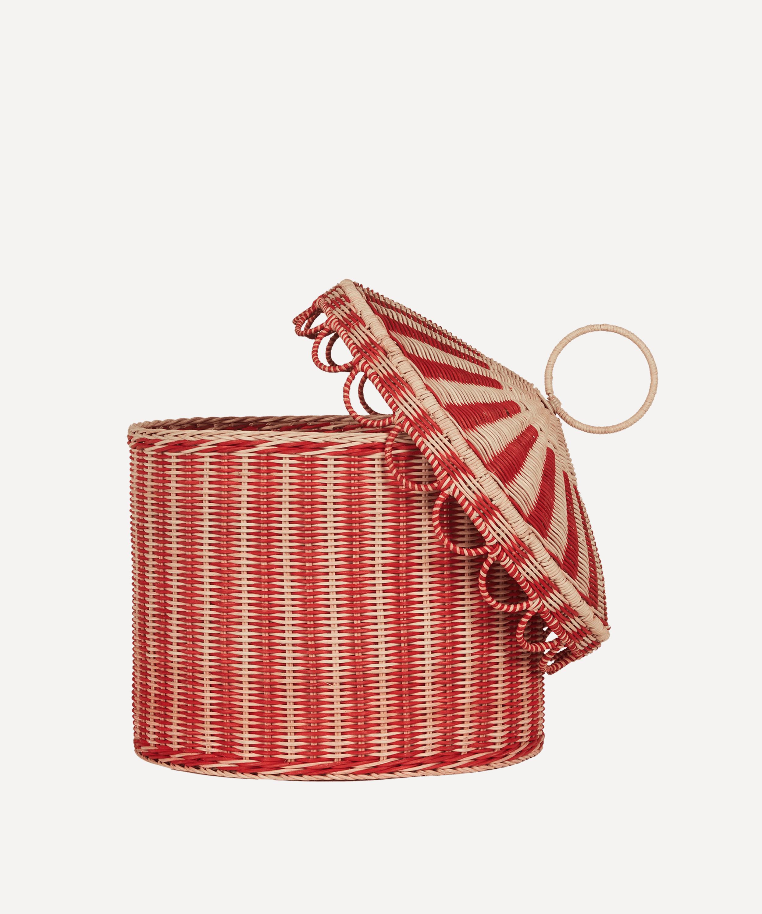 Olli Ella - Rattan Circus Tent Basket