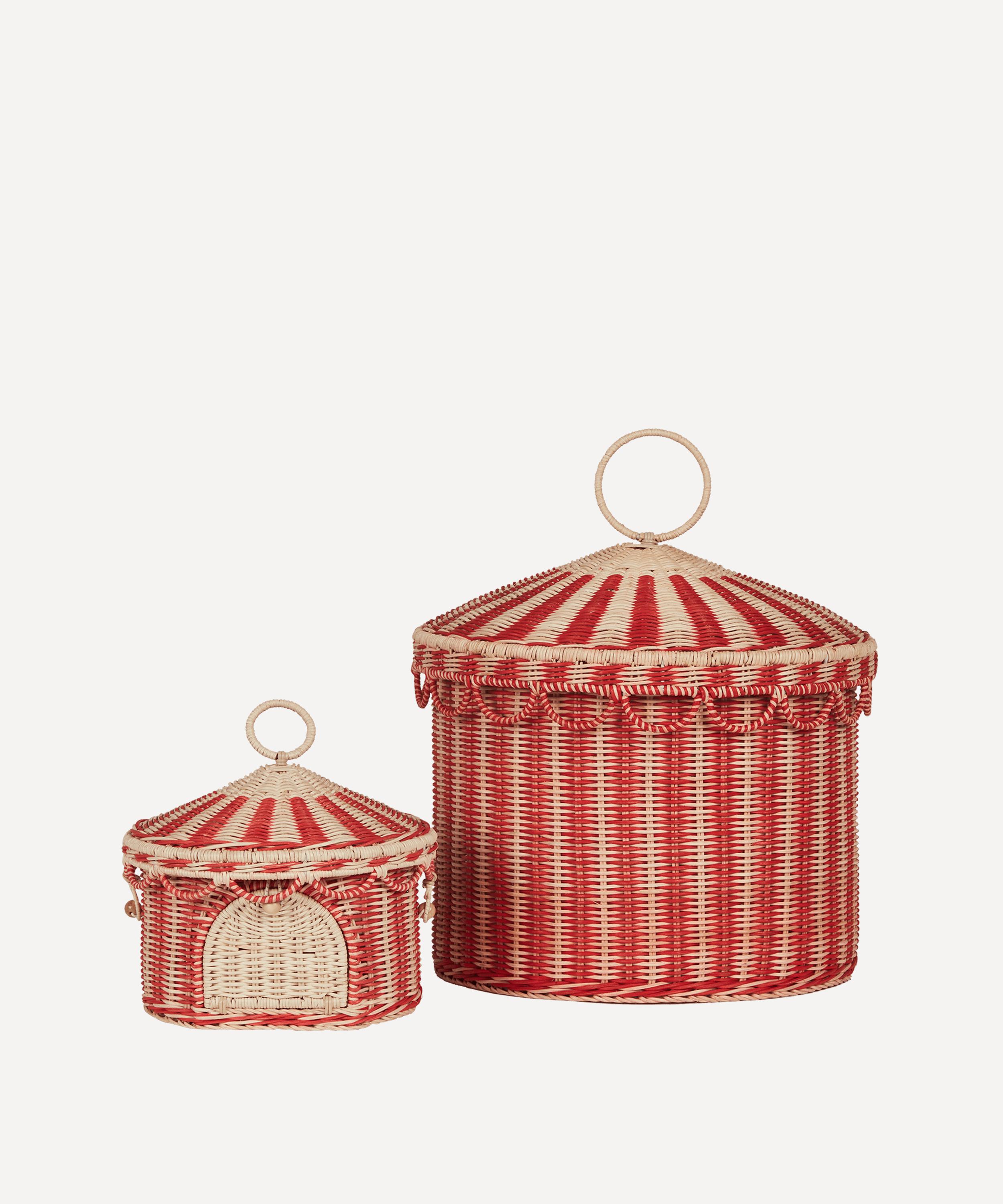 Olli Ella - Rattan Circus Tent Basket image number 2