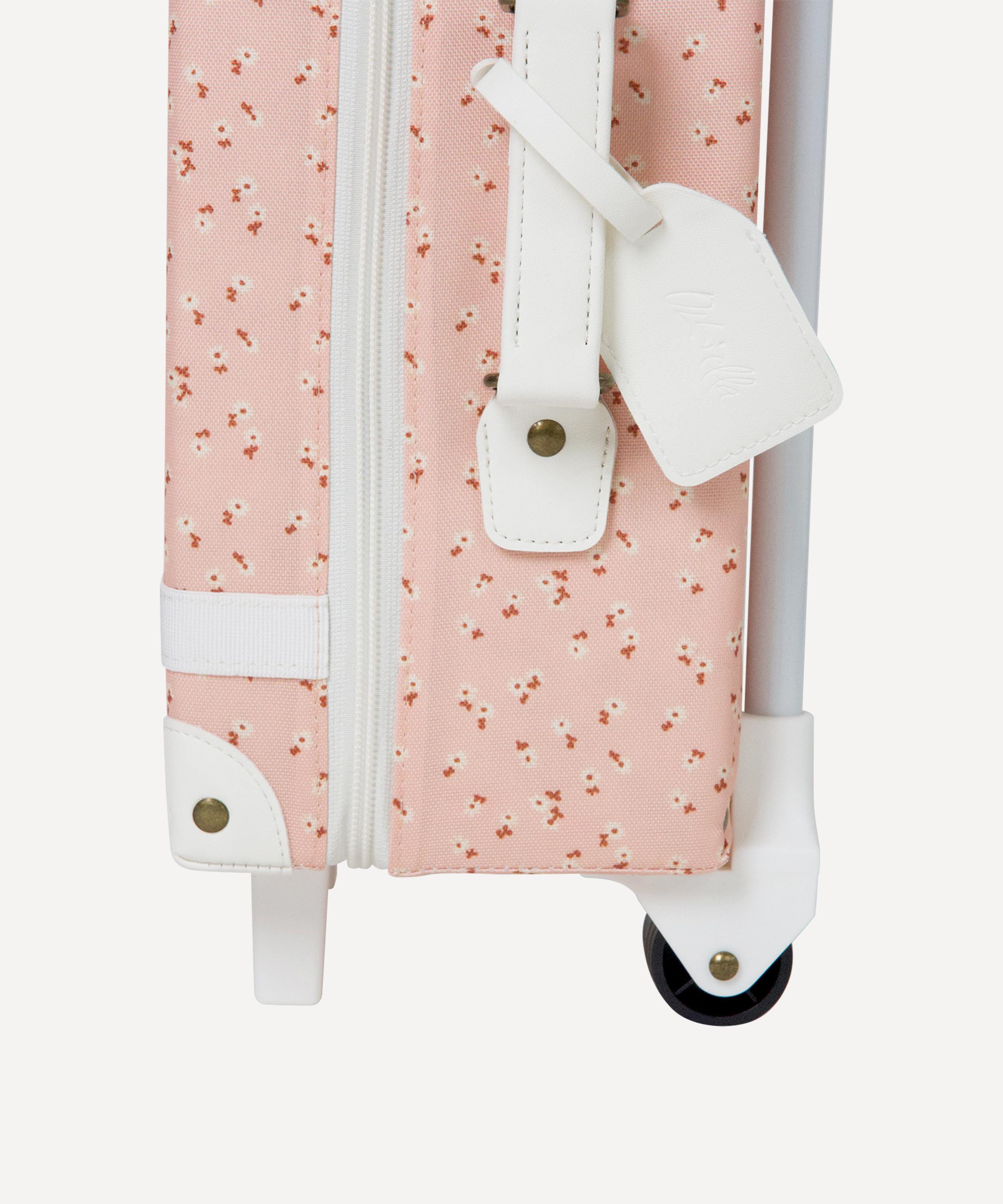 OLLI ELLA SEE-YA SUITCASE pink daisies