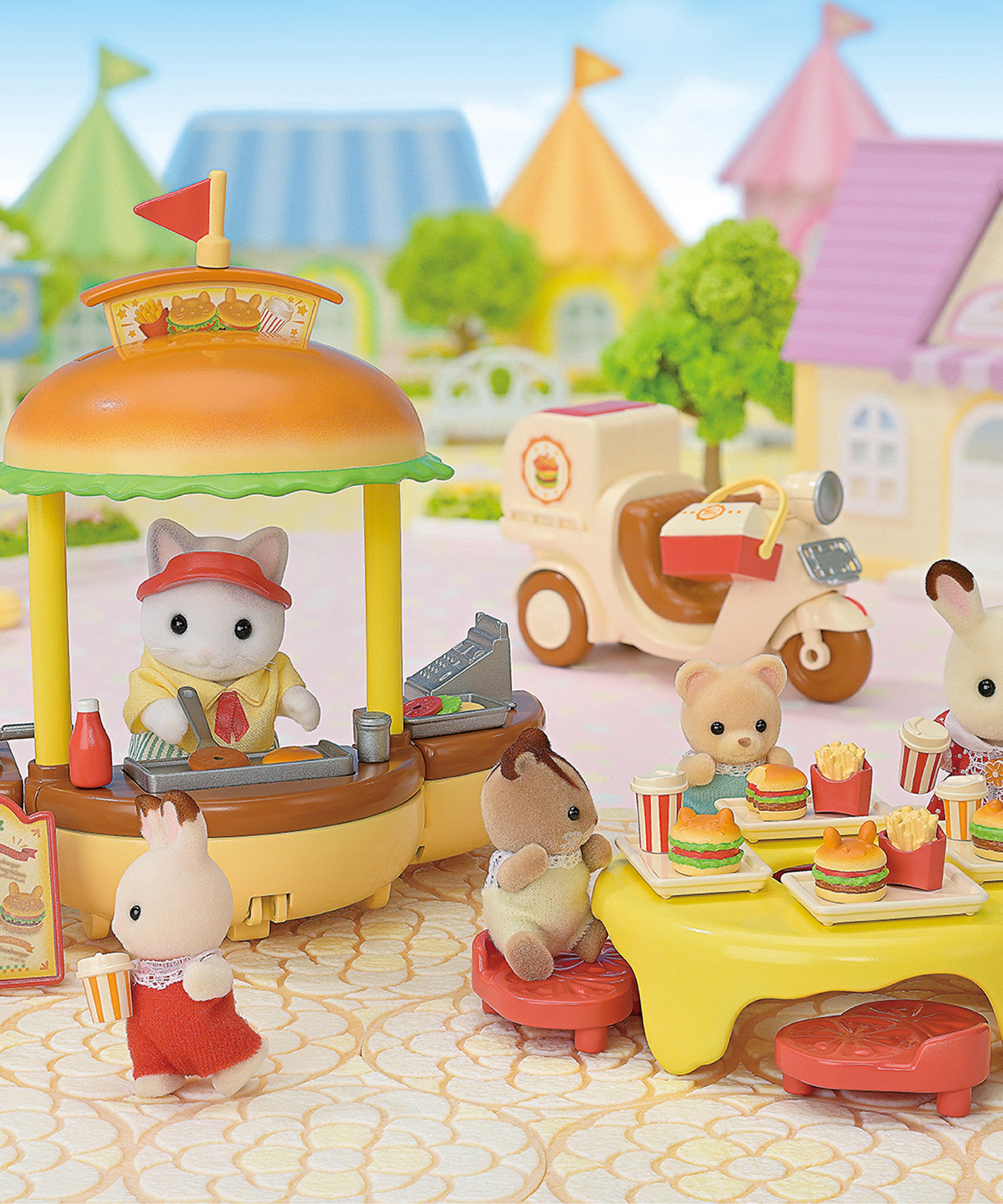 Sylvanian Families - Hamburger Stand image number 2