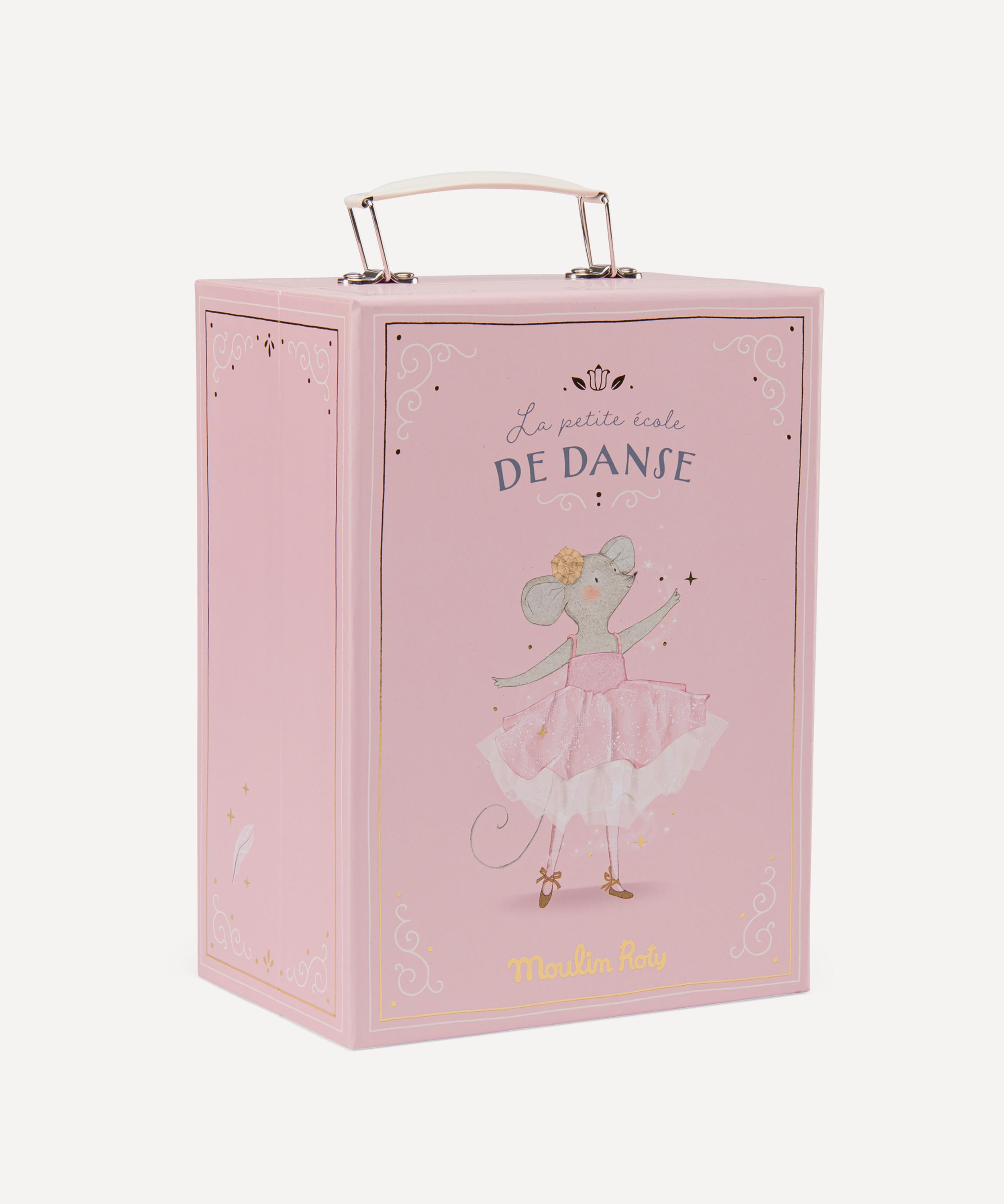 Moulin Roty -  La Petite Ecole de Danse Ballerina Mouse with Suitcase image number 11