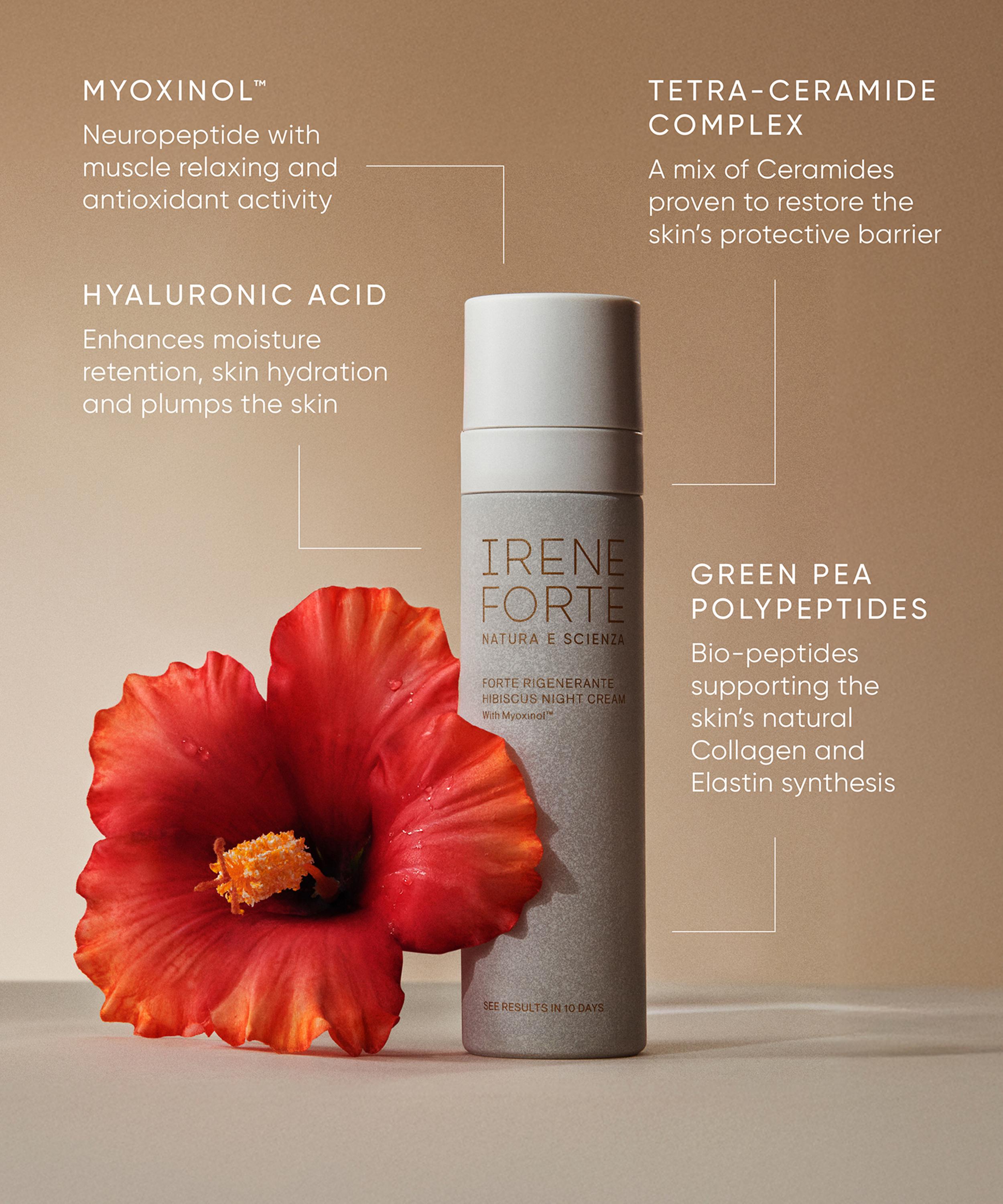 Irene Forte - Hibiscus Night Cream with Myoxinol Refill 50ml image number 4