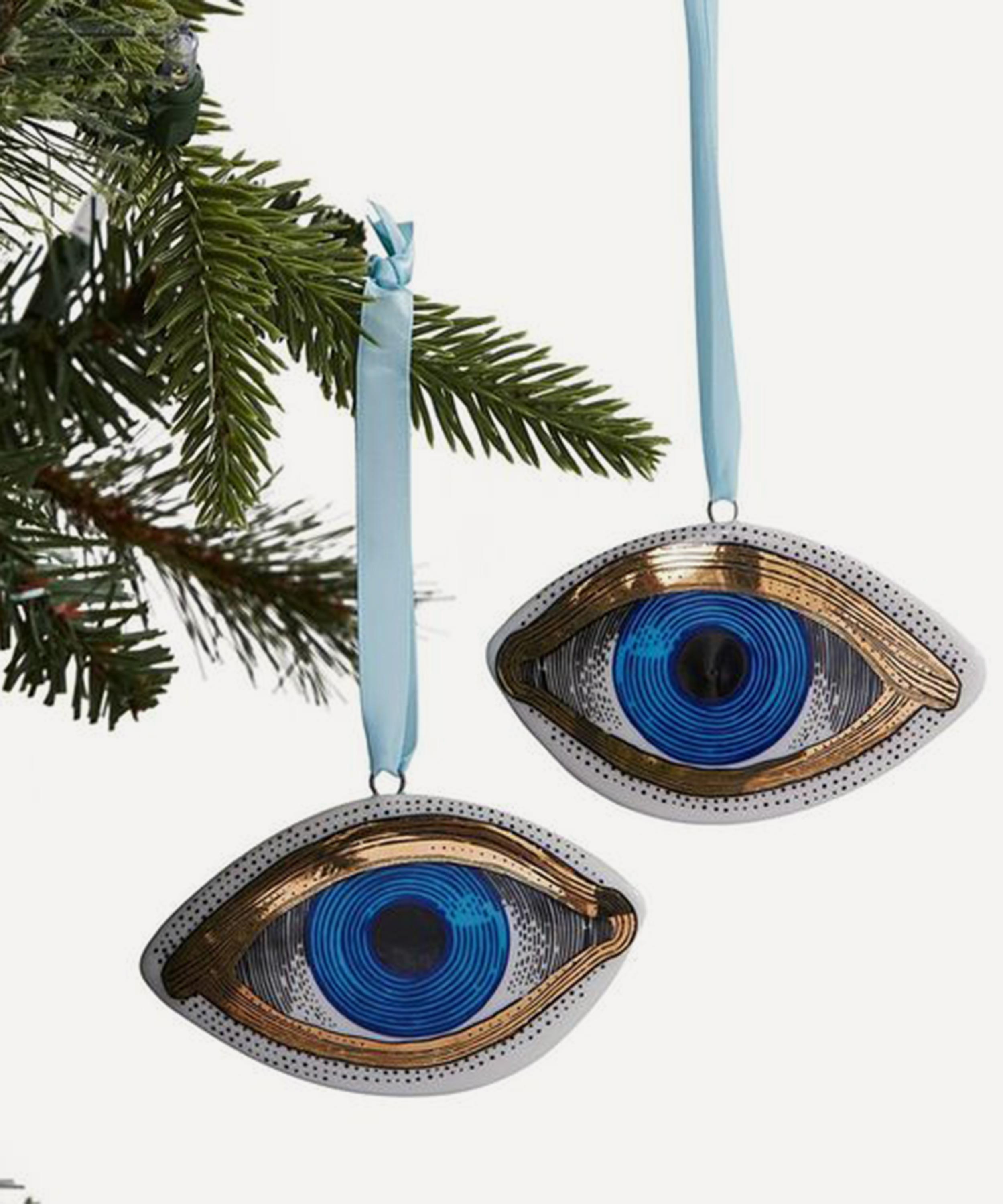 Christmas - Eye Ornament Set of Two image number 1