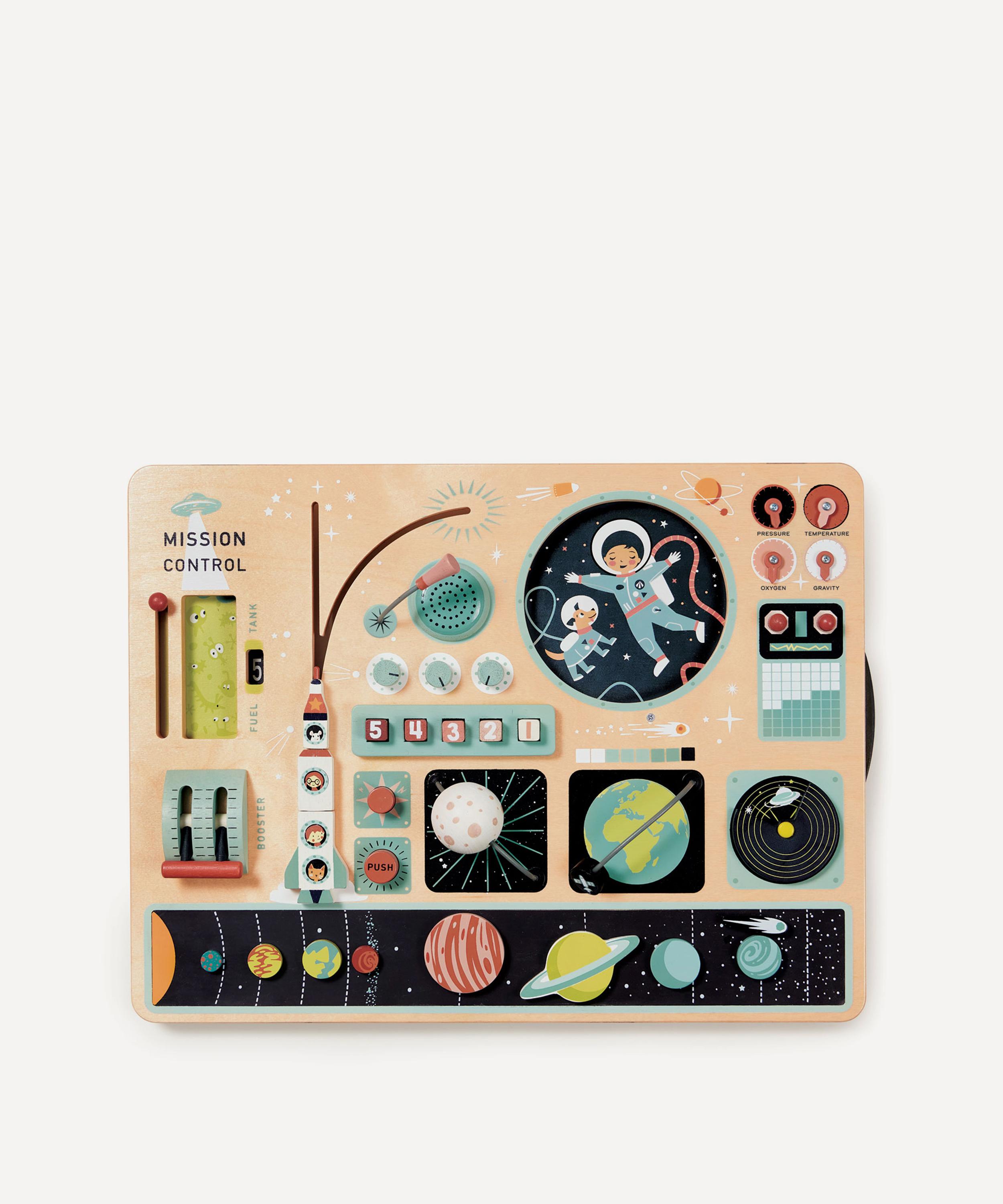 Tender Leaf Toys - Space Station Activity Board Toy image number 0