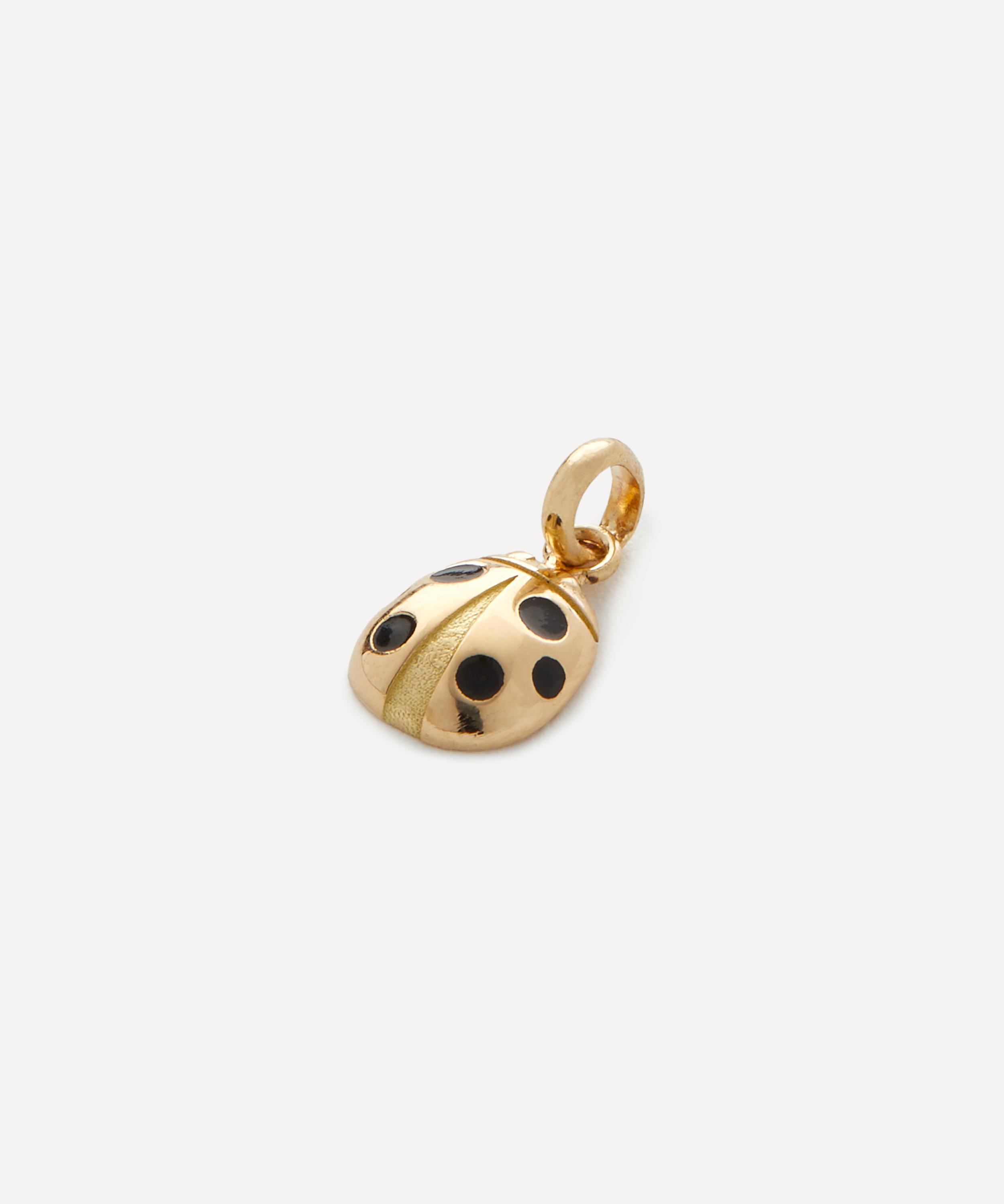 Gigi Clozeau - 18ct Gold Ladybug Pendant image number 1