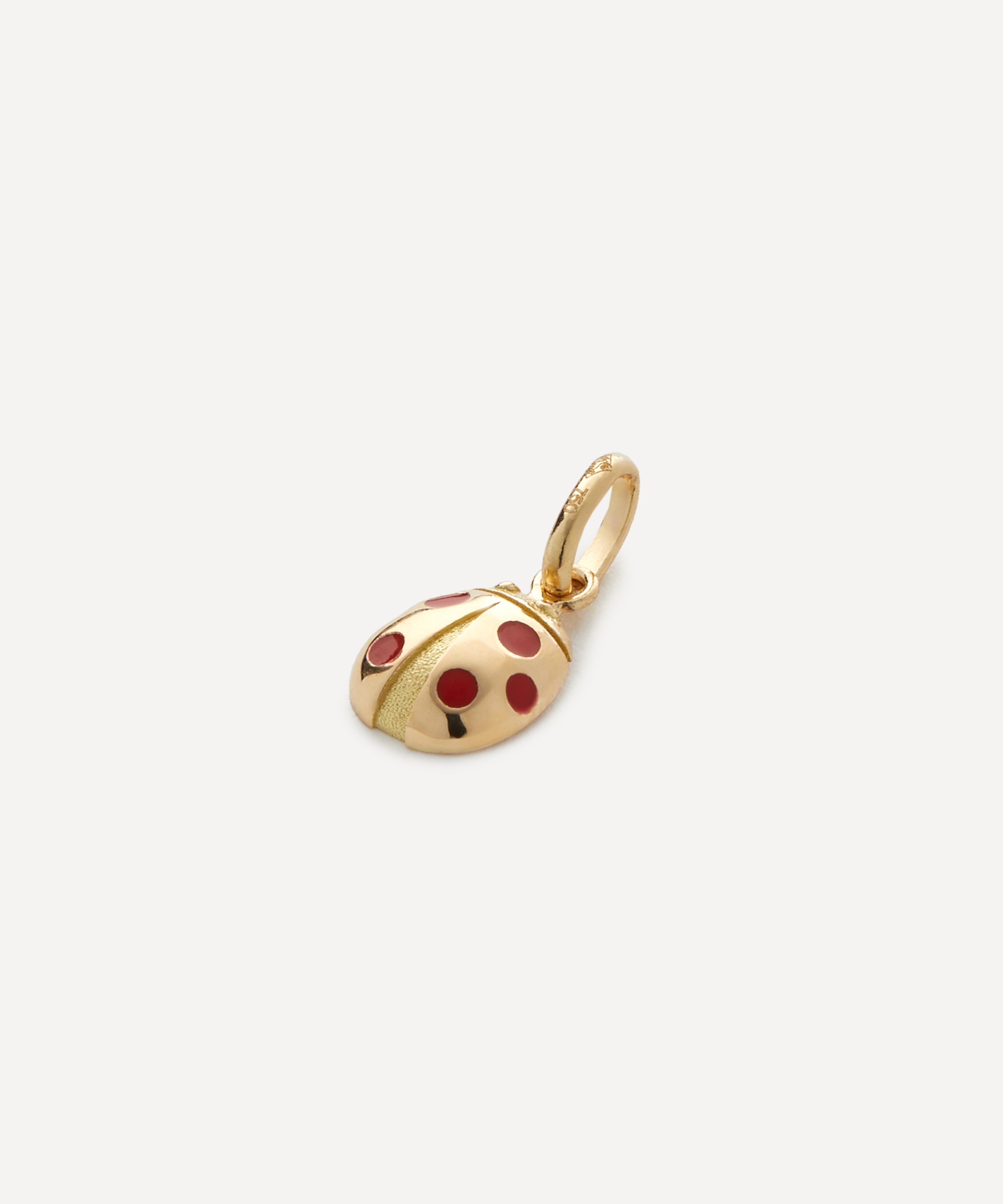 Gigi Clozeau - 18ct Gold Ladybug Pendant image number 1