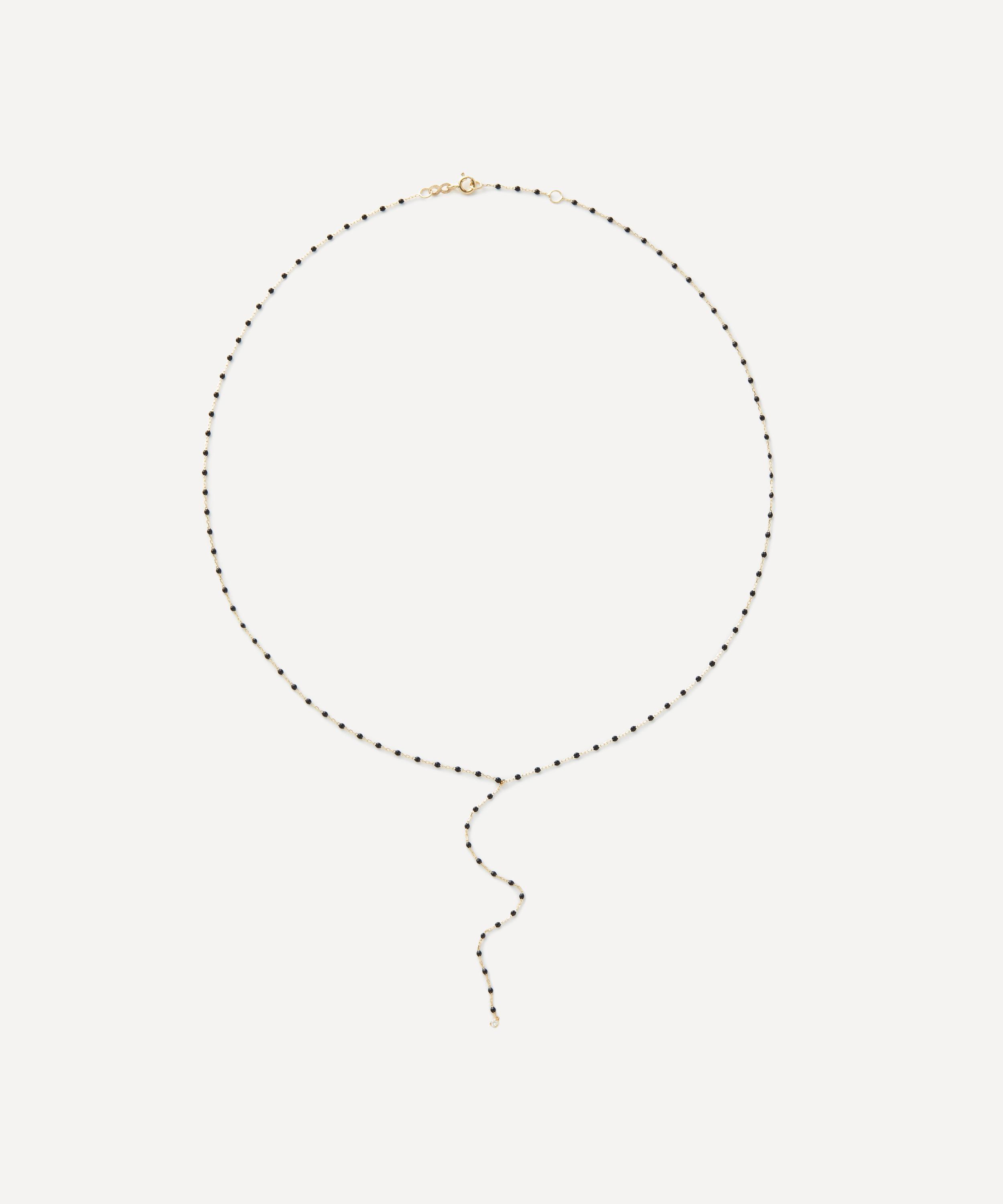 Gigi Clozeau - 18ct Gold Mini Gigi Party Bead Necklace image number 0