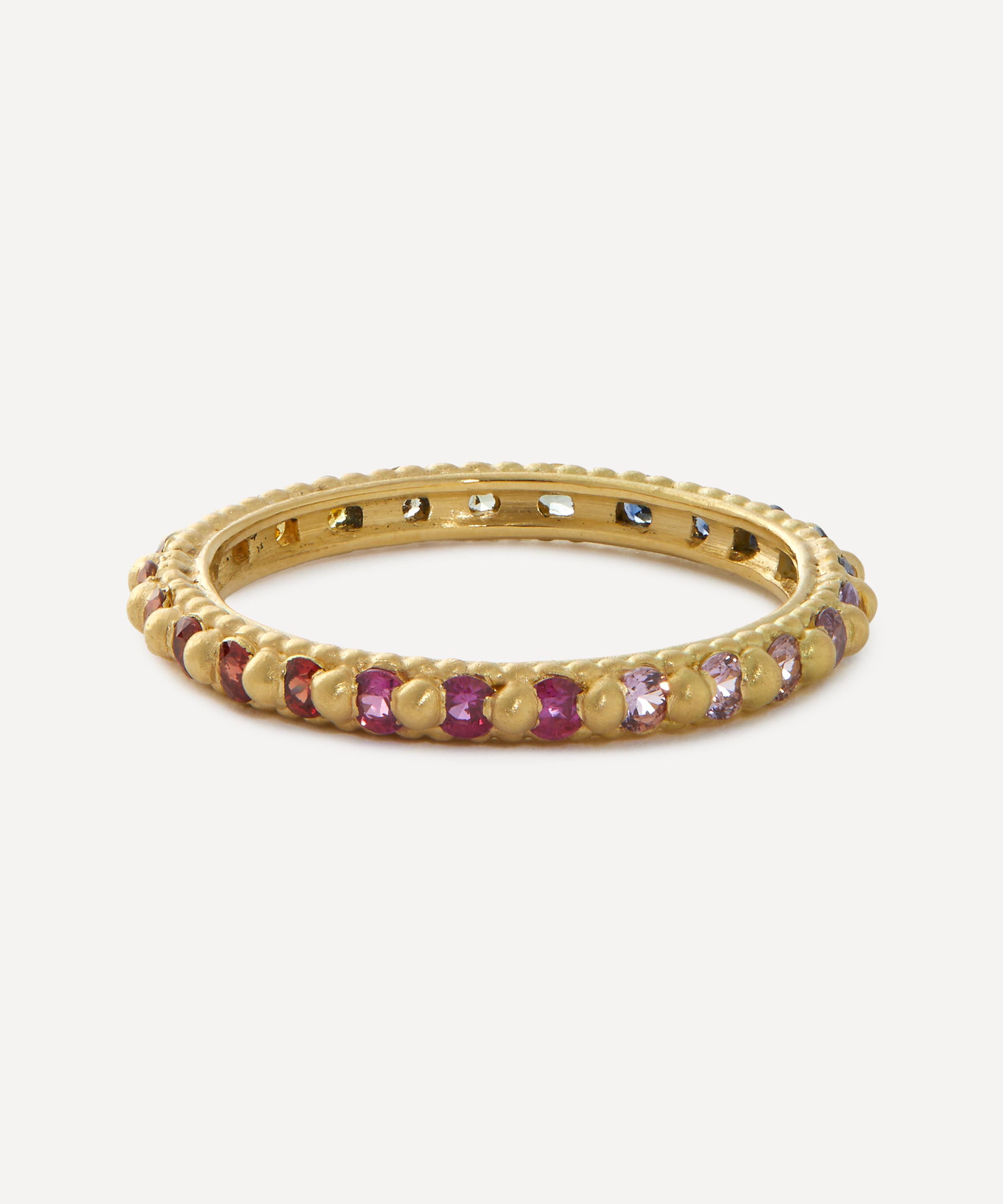 Polly Wales - 18ct Gold Rainbow Ramona Ring